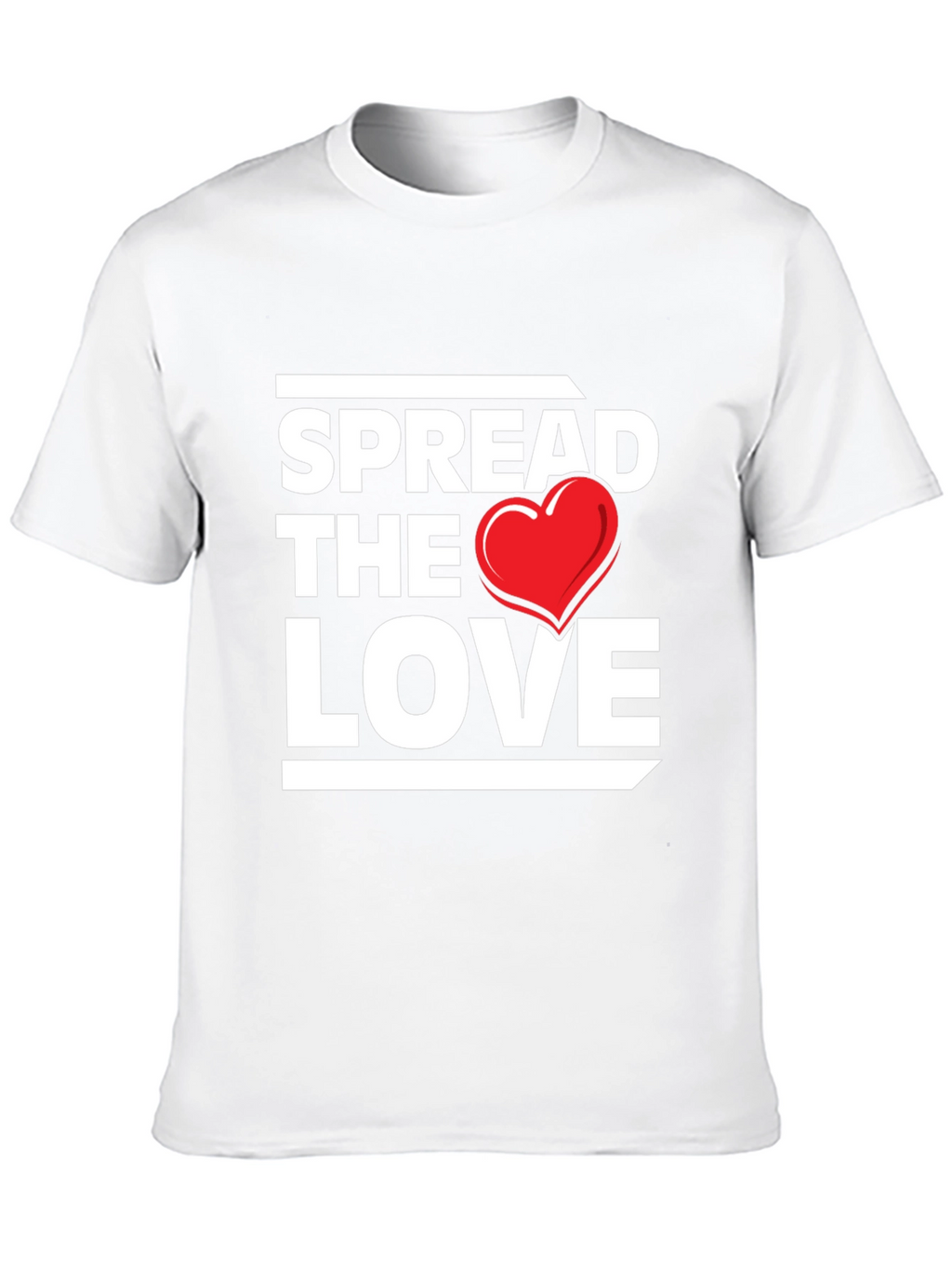 Spread the Love Graphic Tee - Black