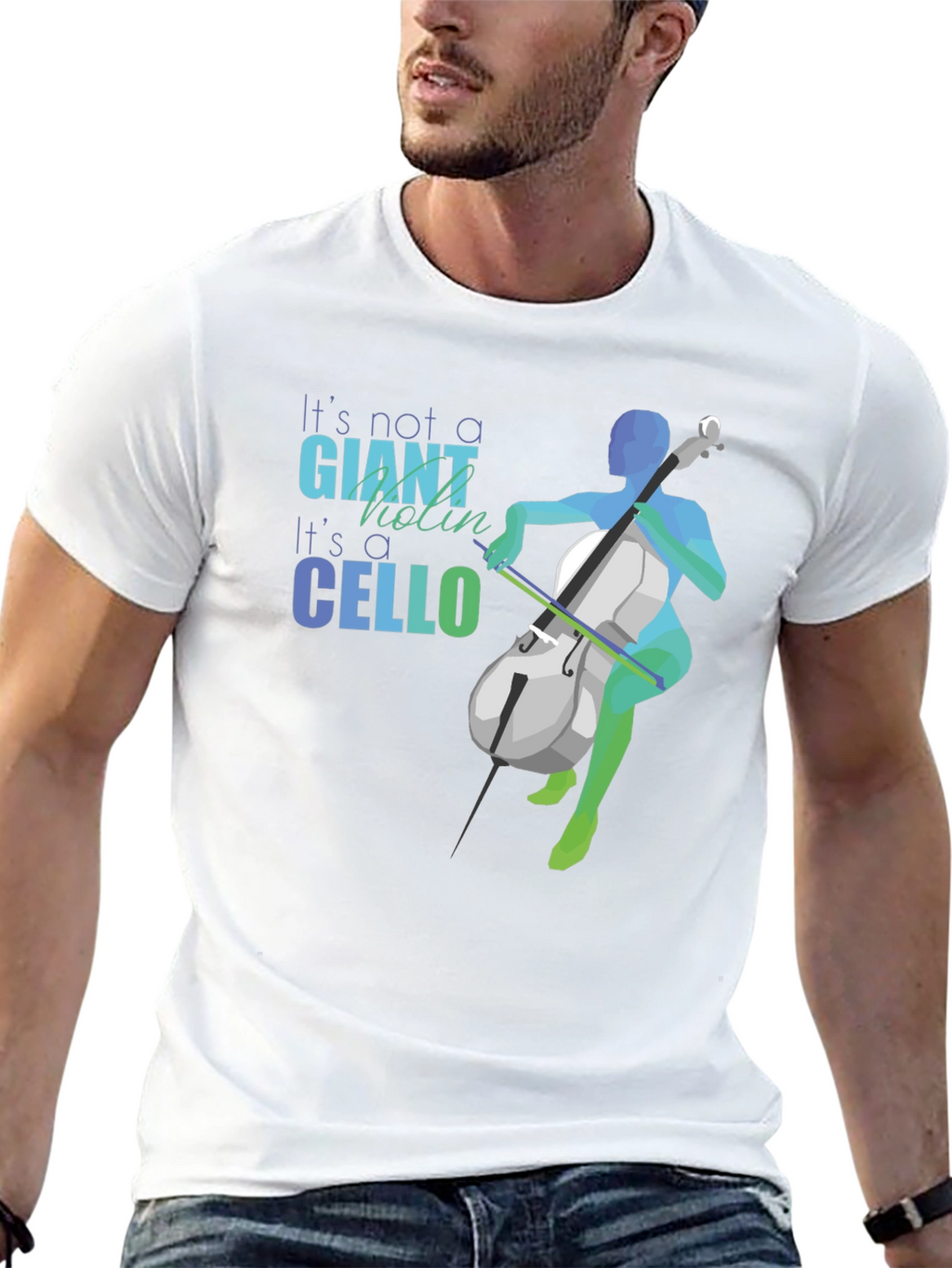 Cello T-Shirt - Its Not a Giant Violin!