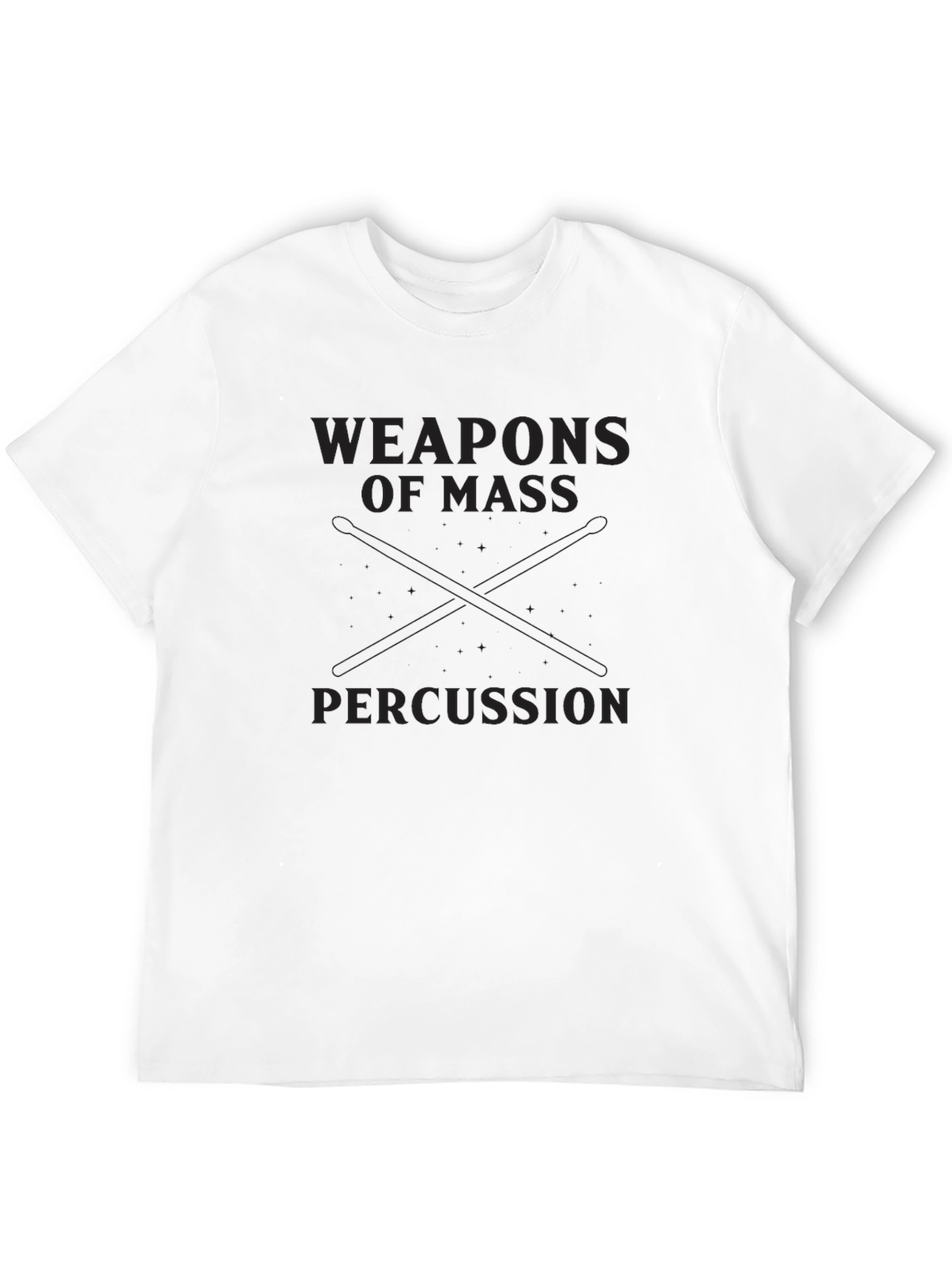 Weapons of Mass Percussion T-Shirt - Music Humor