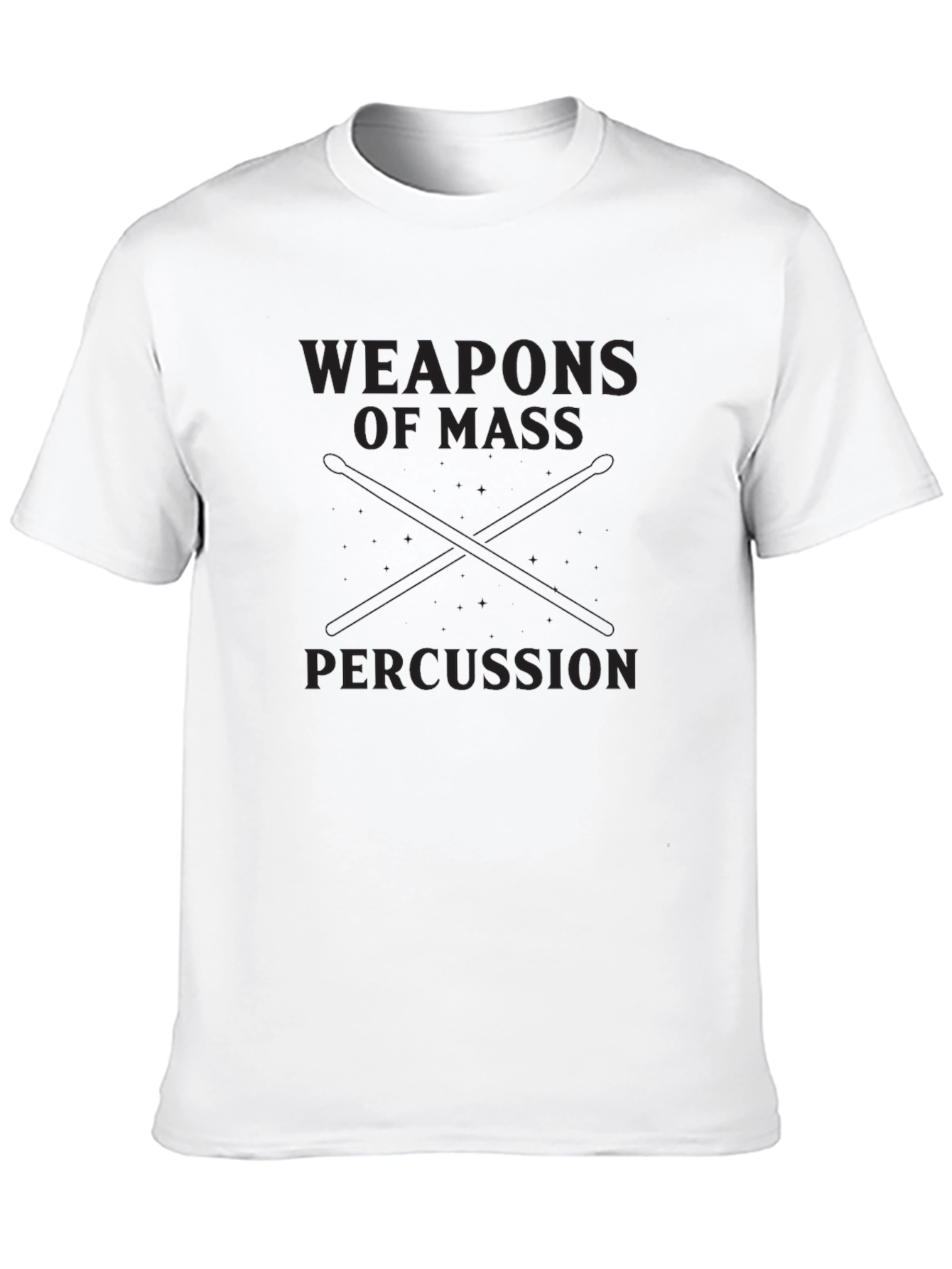 Weapons of Mass Percussion T-Shirt - Music Humor