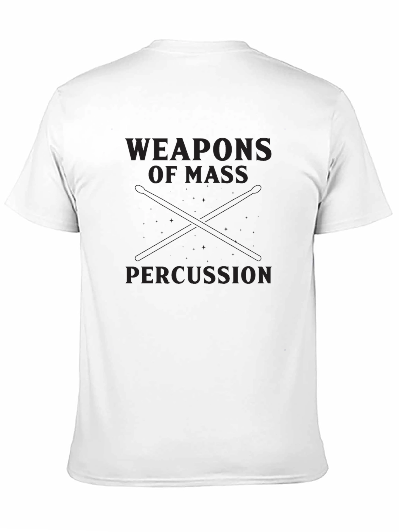 Weapons of Mass Percussion T-Shirt - Music Humor