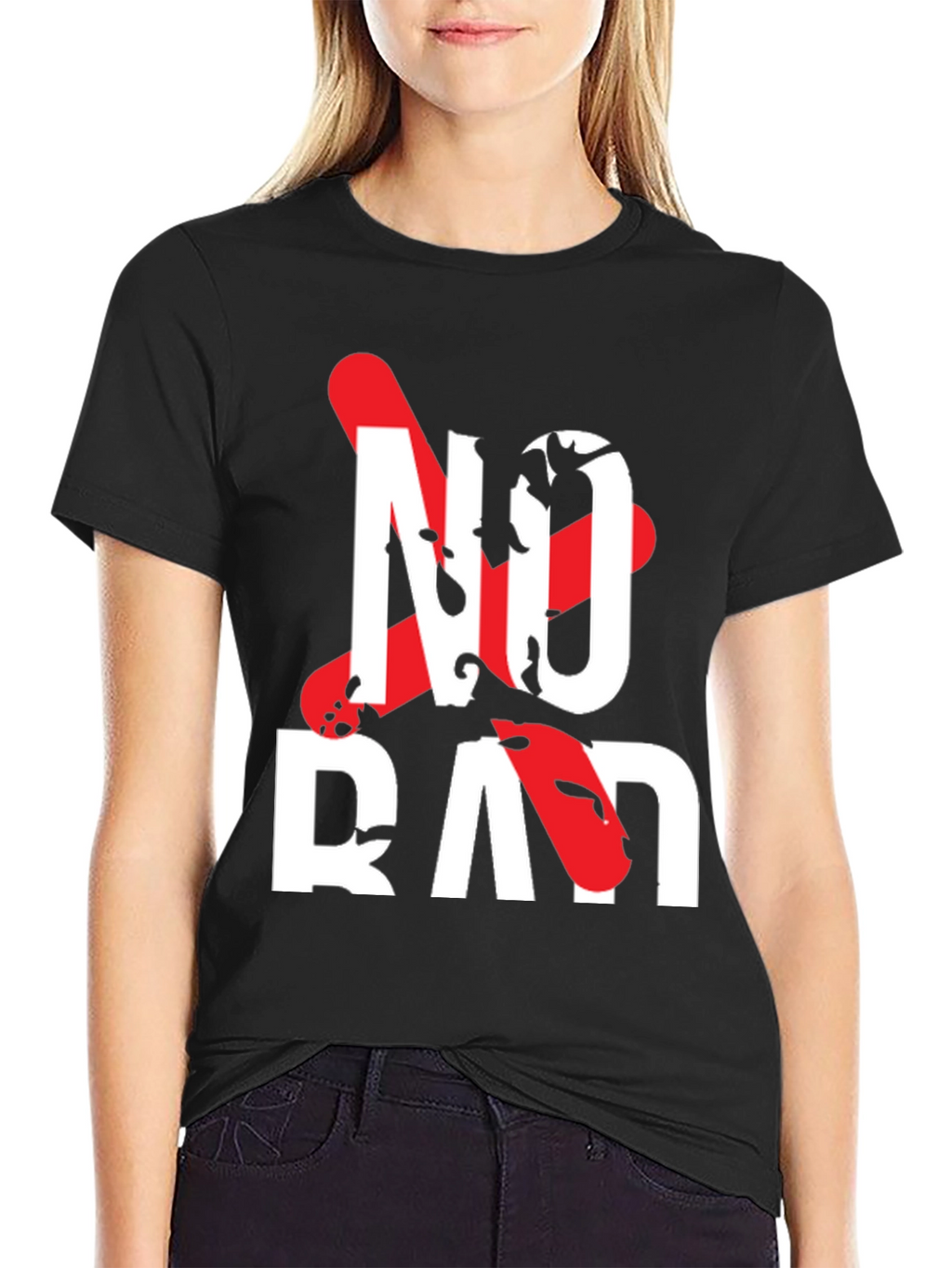 No Bad Days Graphic Tee - Black