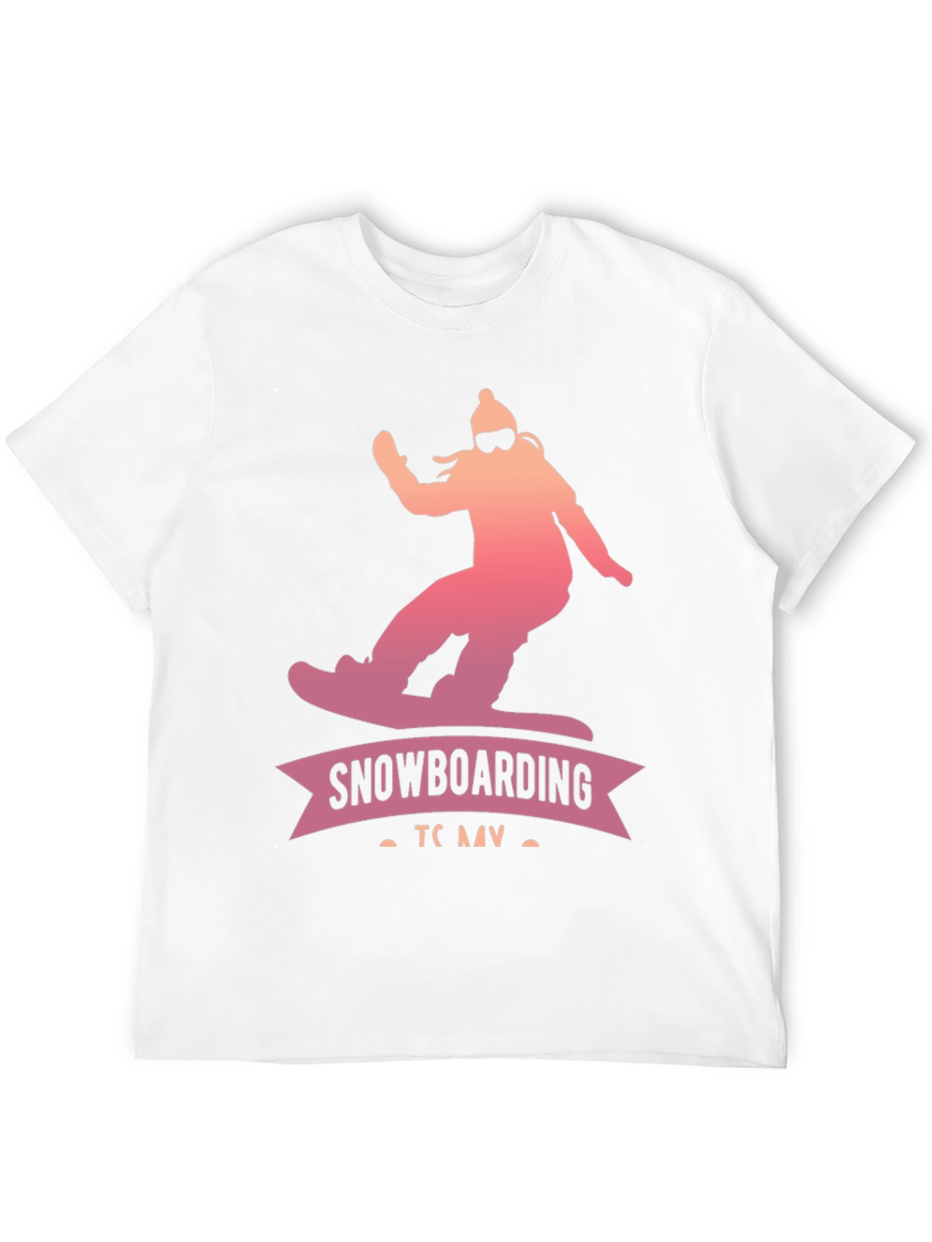 Snowboarding Graphic Tee - Winter Sports Apparel