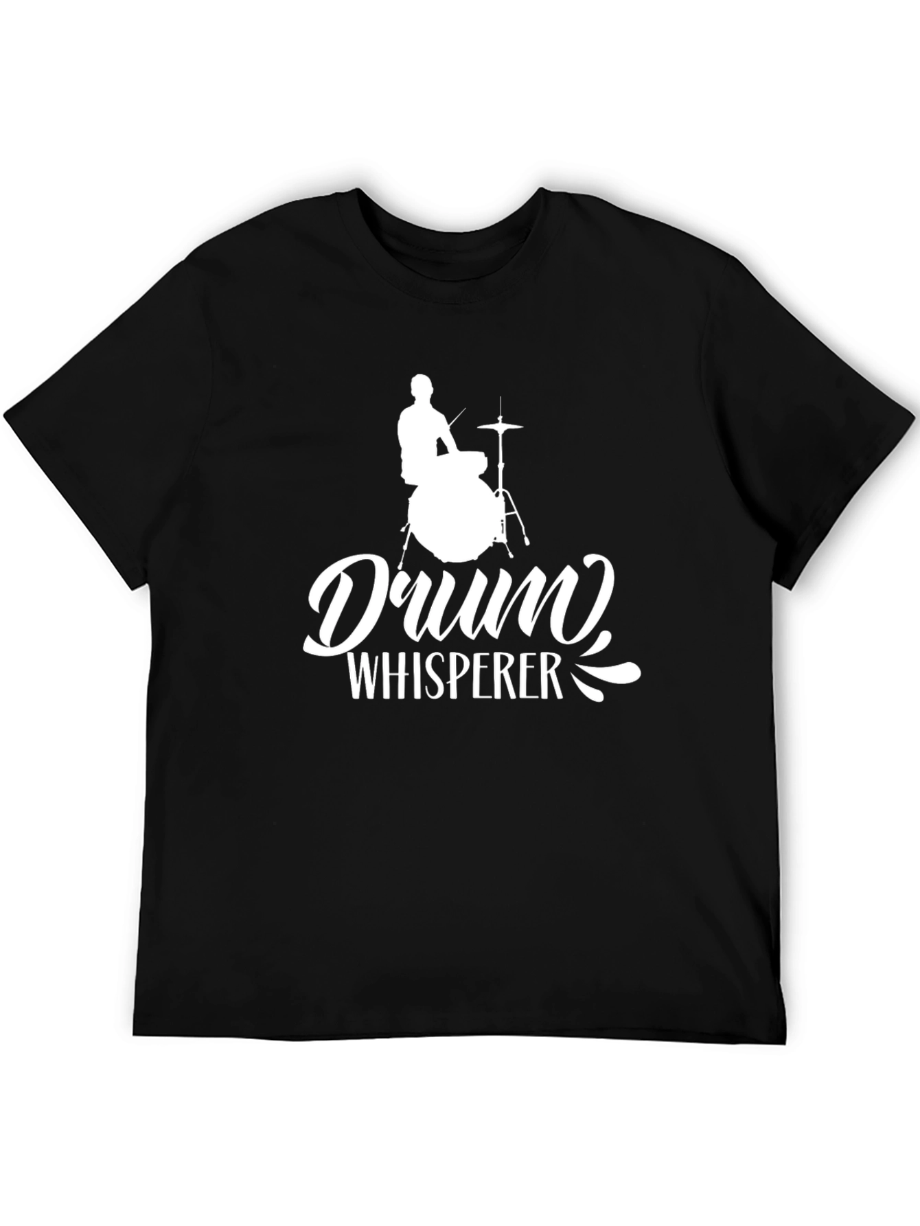 Drum Whisperer Graphic T-Shirt - Music Lover Tee