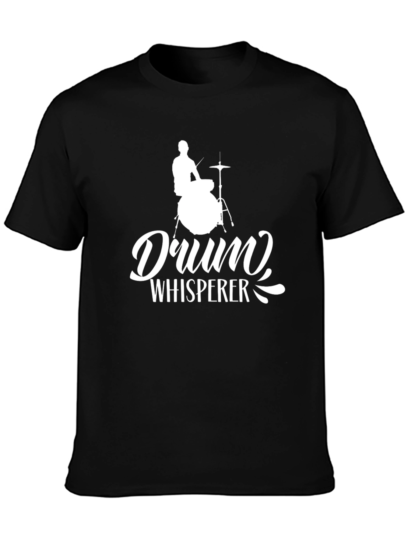 Drum Whisperer Graphic T-Shirt - Music Lover Tee