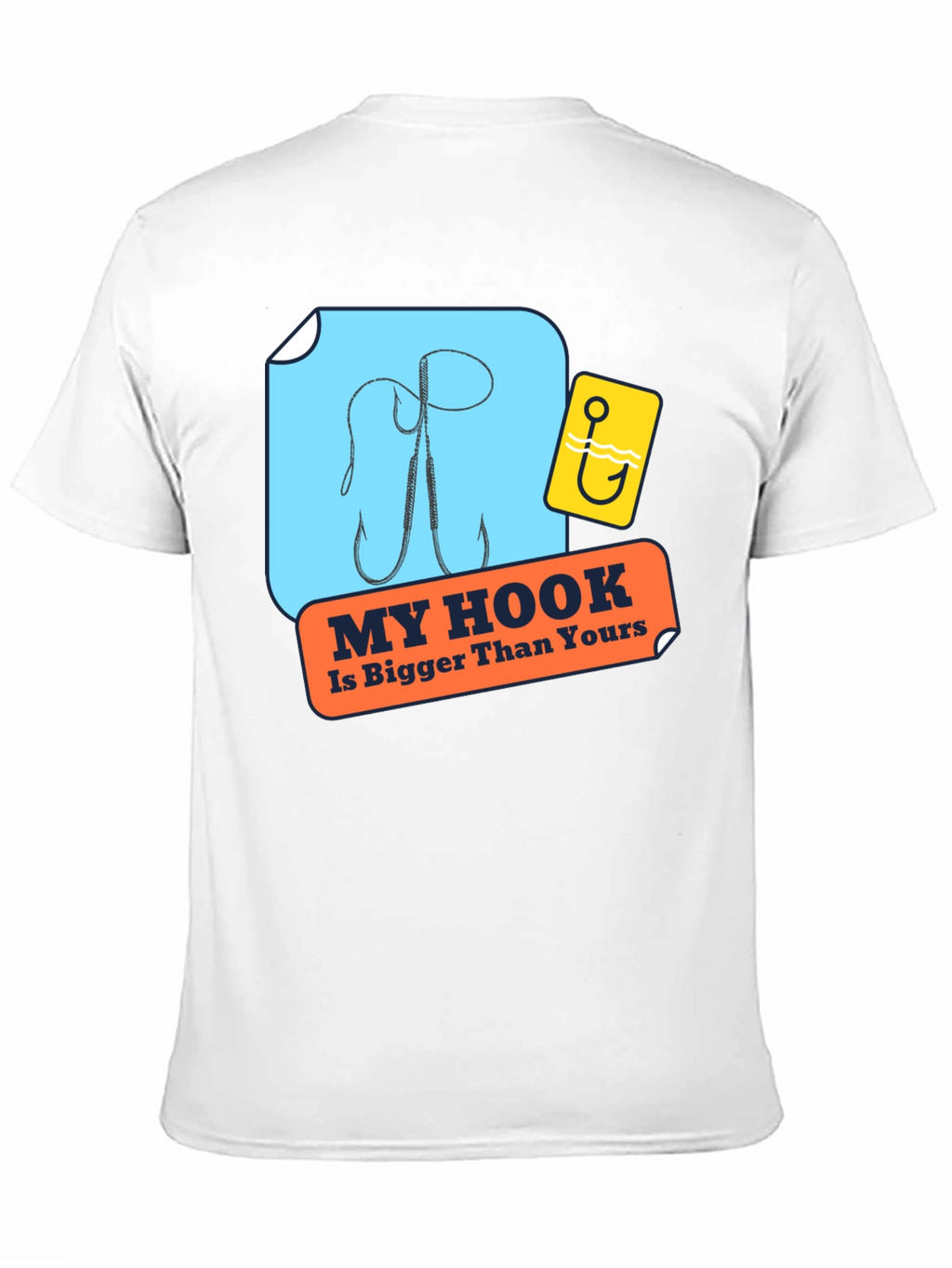My Hook Is Bigger Than Yours Black T-Shirt