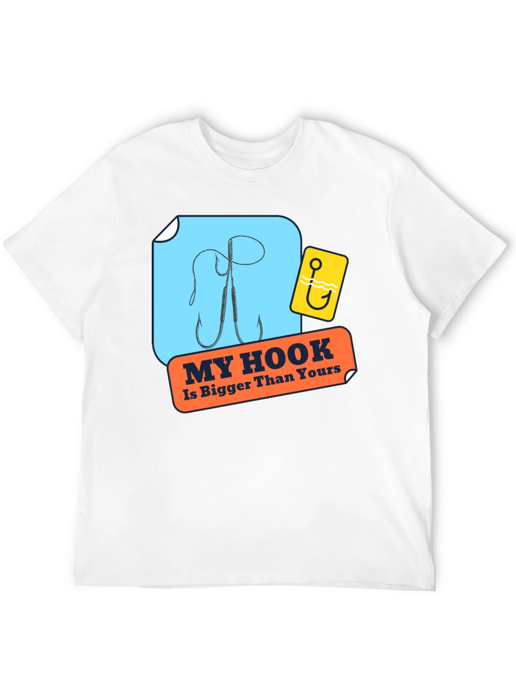 My Hook Is Bigger Than Yours Black T-Shirt