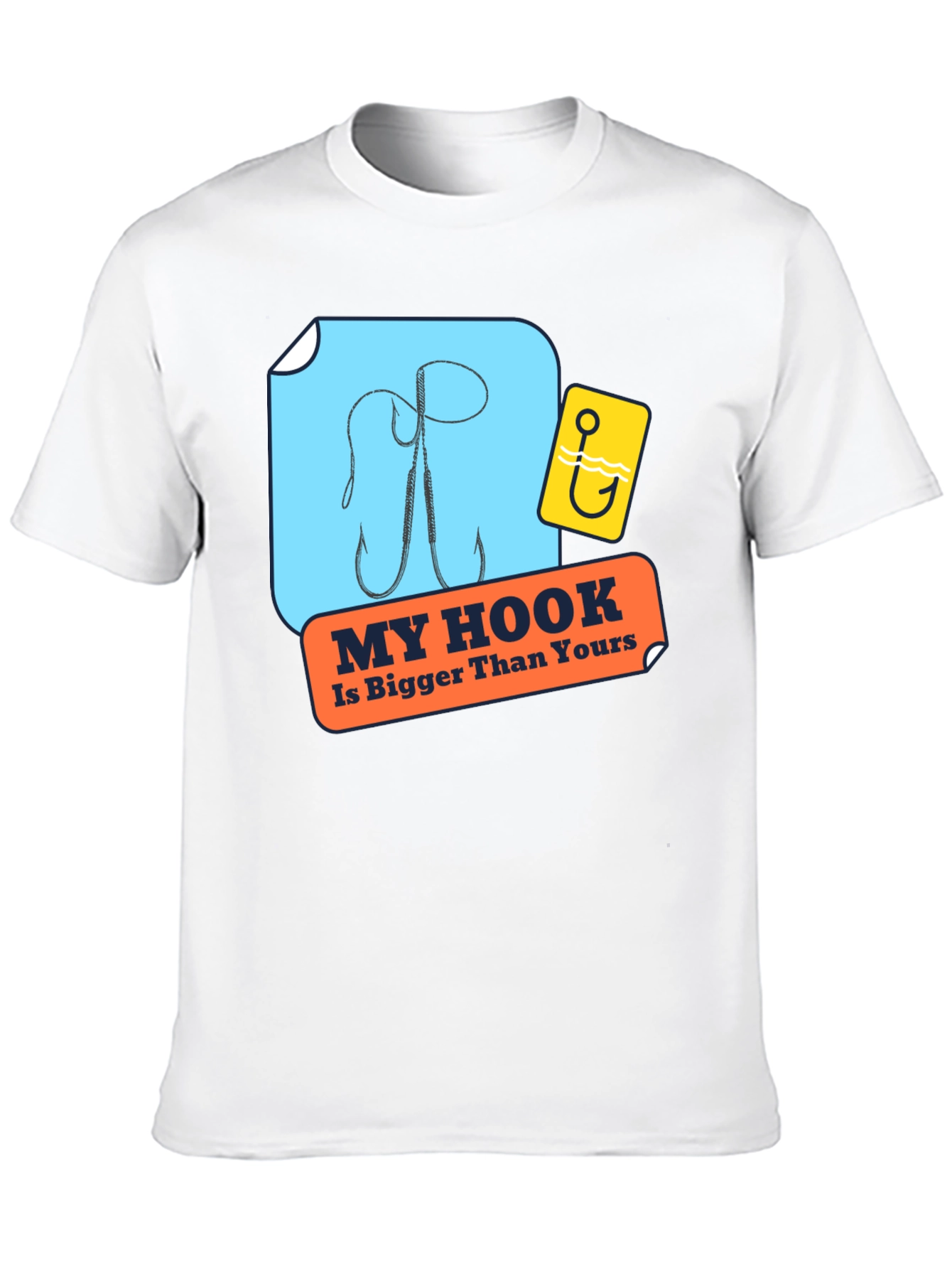 My Hook Is Bigger Than Yours Black T-Shirt