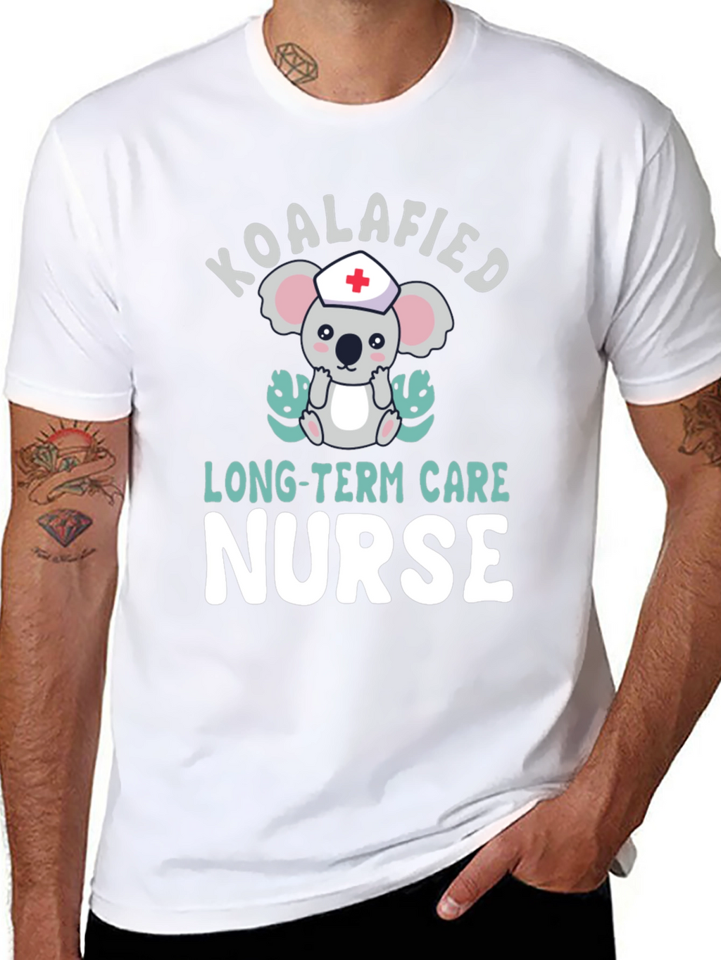 Koalafied Long-Term Care Nurse T-Shirt