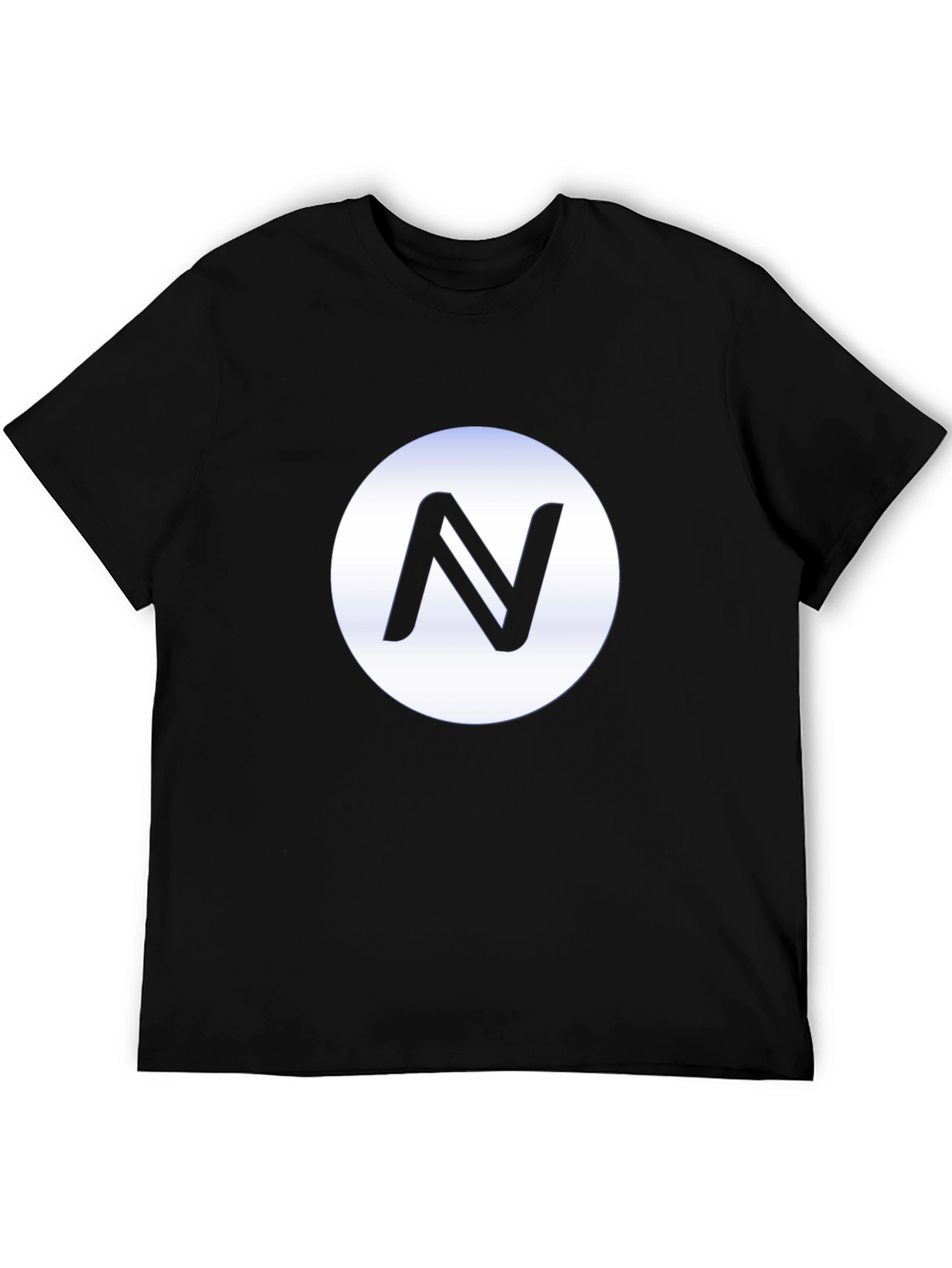 Black T-Shirt with Circle N Logo