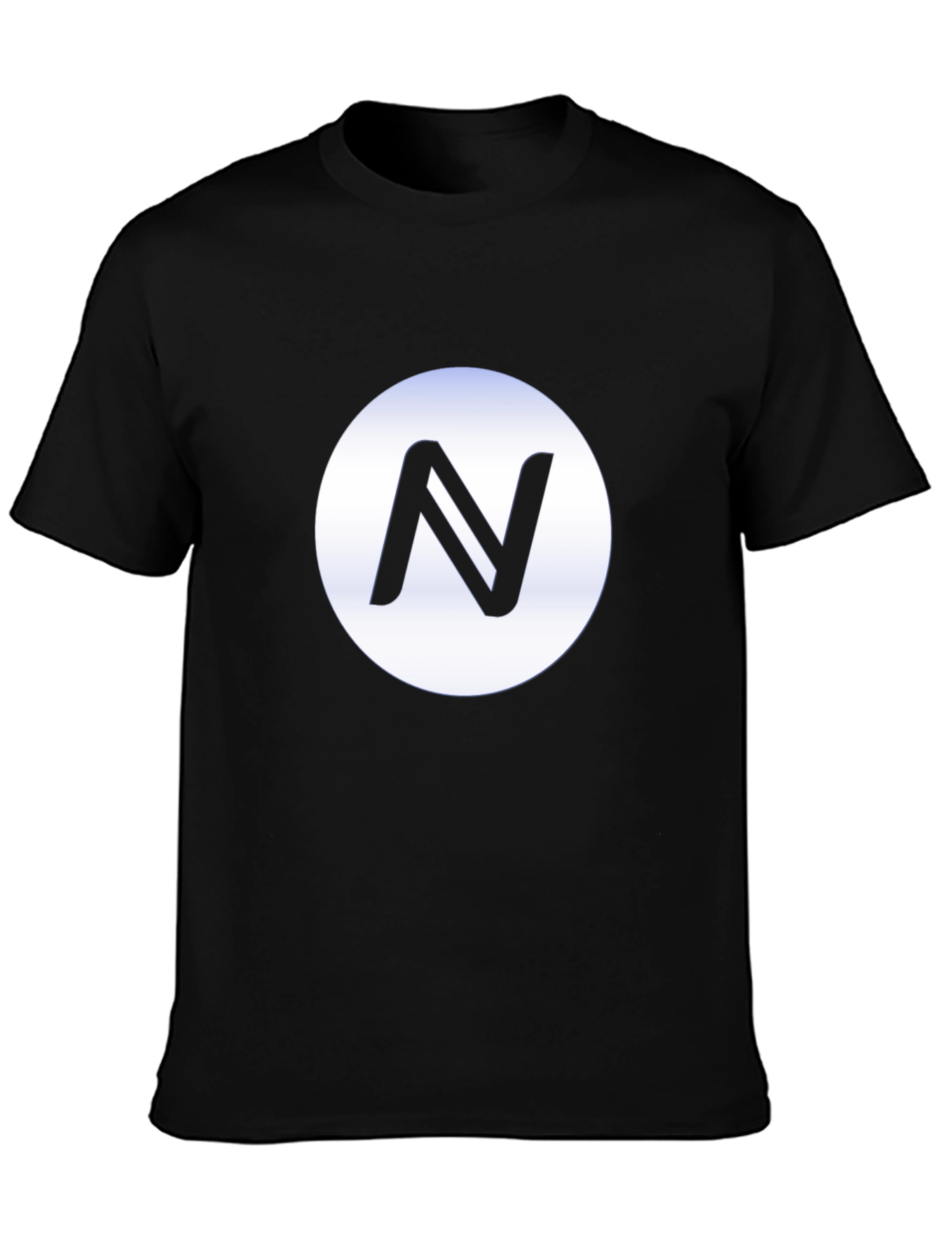 Black T-Shirt with Circle N Logo