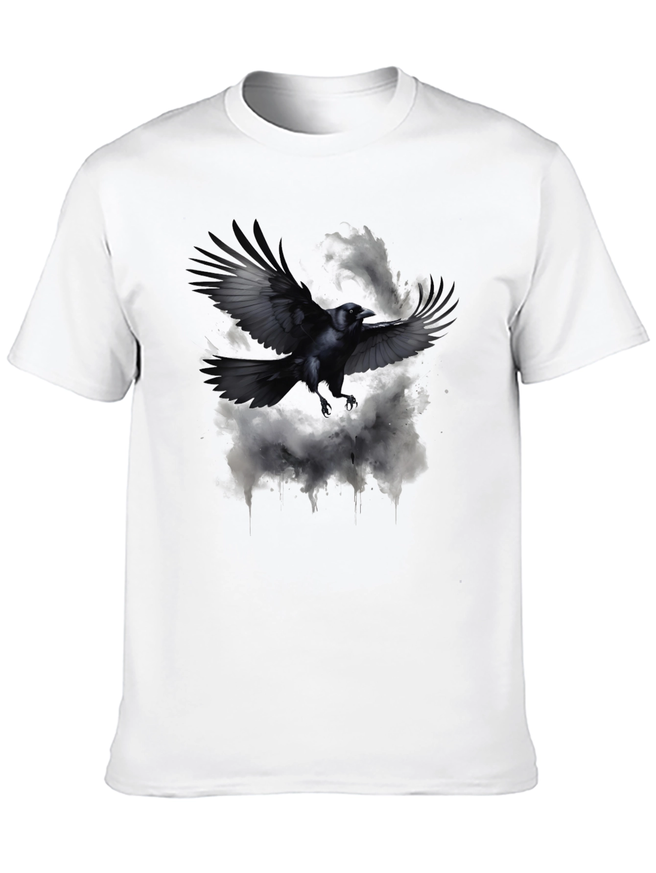 Raven T-Shirt - Dark Bird Graphic Tee