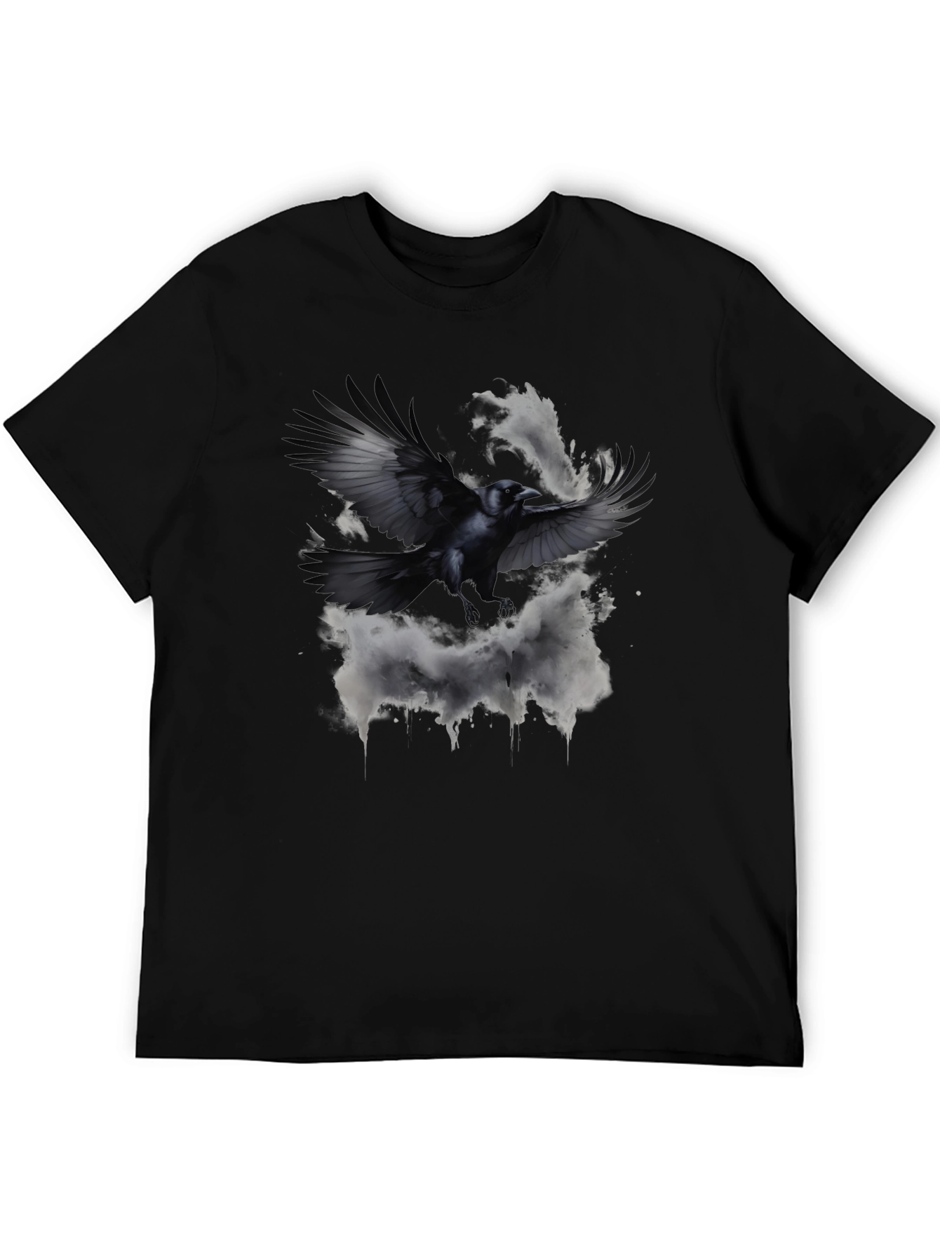 Raven T-Shirt - Dark Bird Graphic Tee