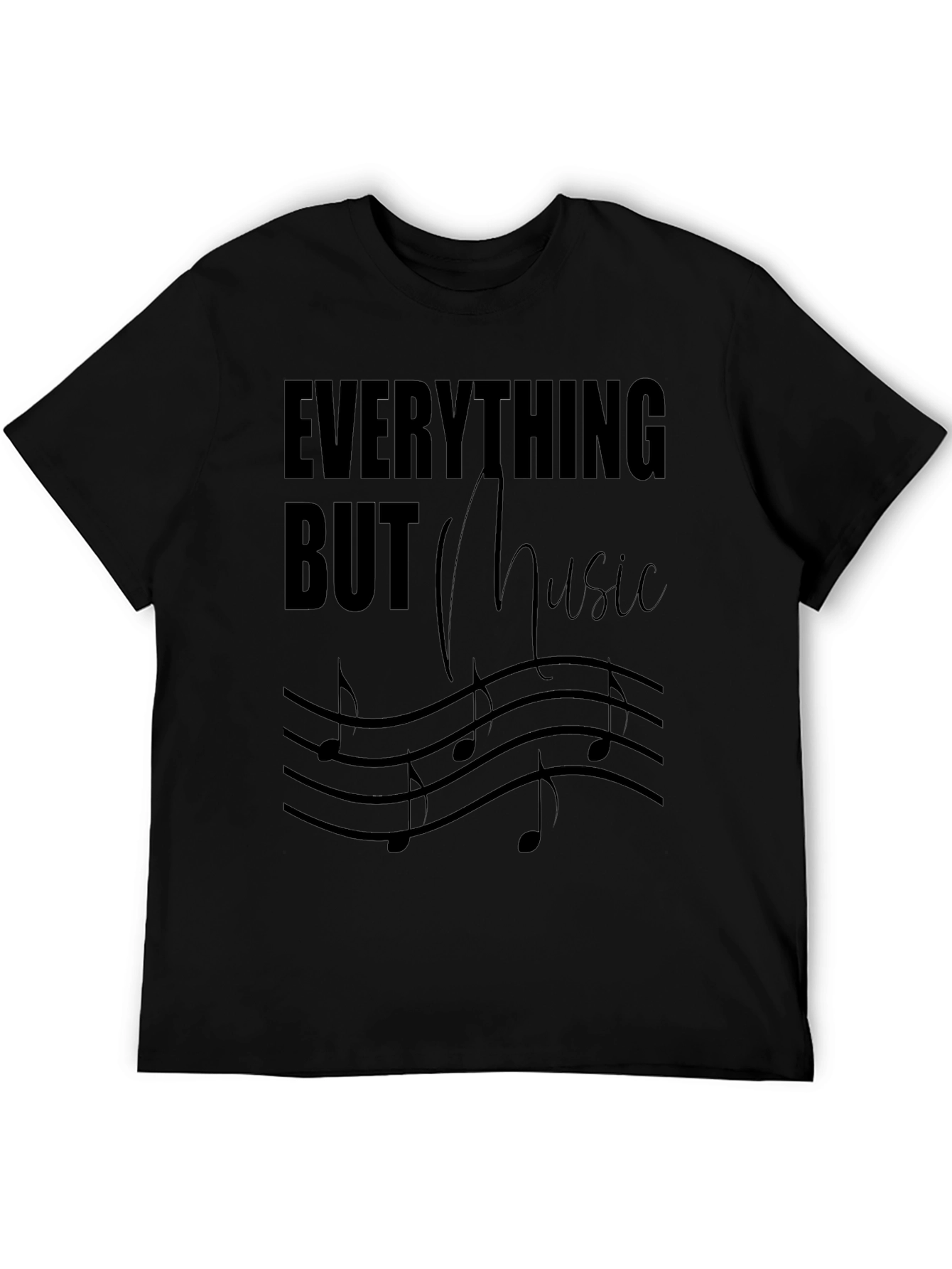 Everything But Music Graphic T-Shirt