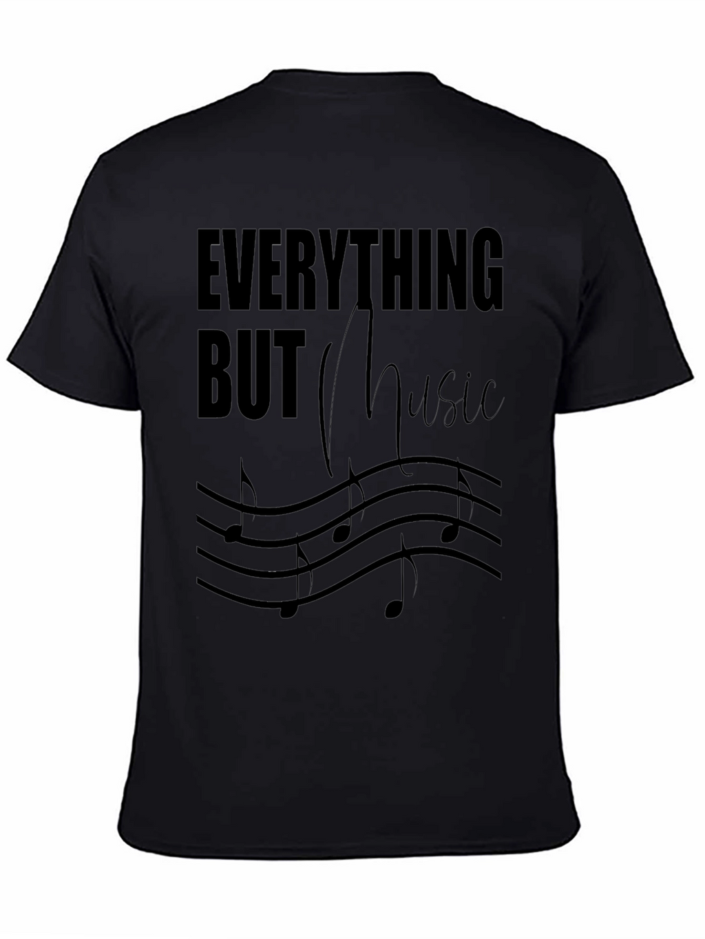 Everything But Music Graphic T-Shirt