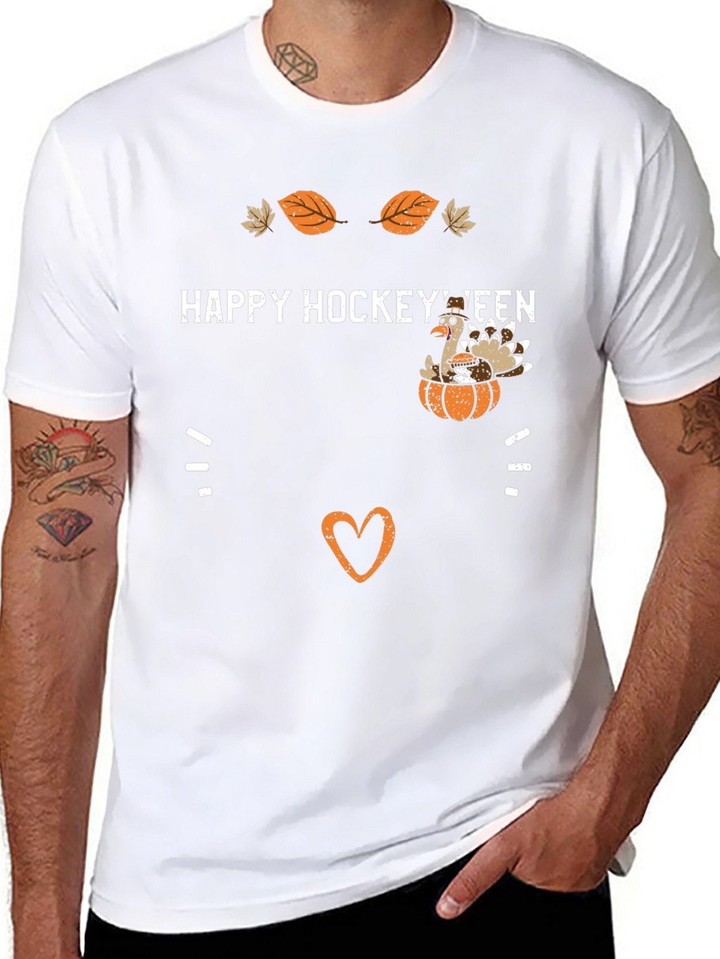 Happy HockeyWeen Thanksgiving T-Shirt