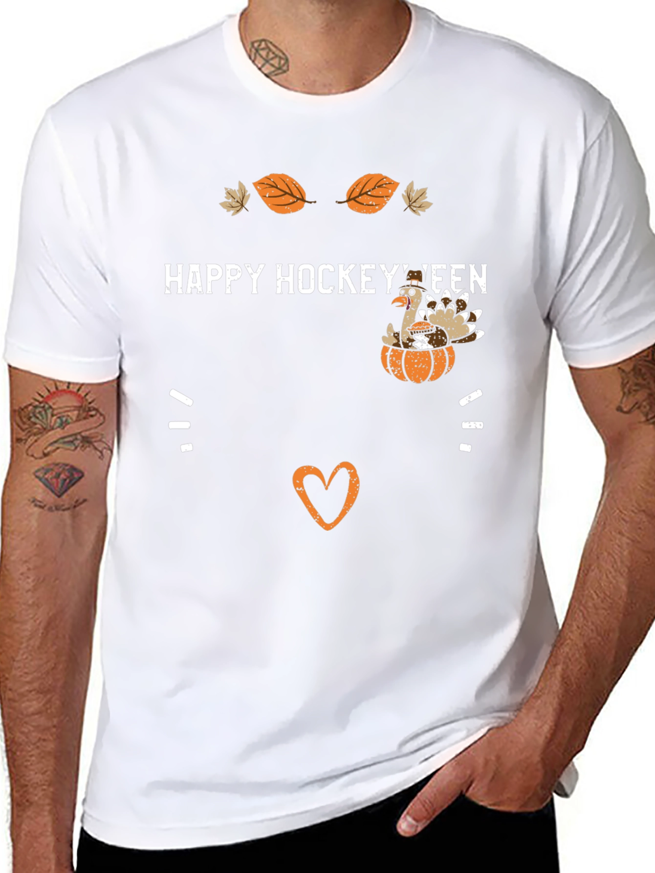 Happy HockeyWeen Thanksgiving T-Shirt
