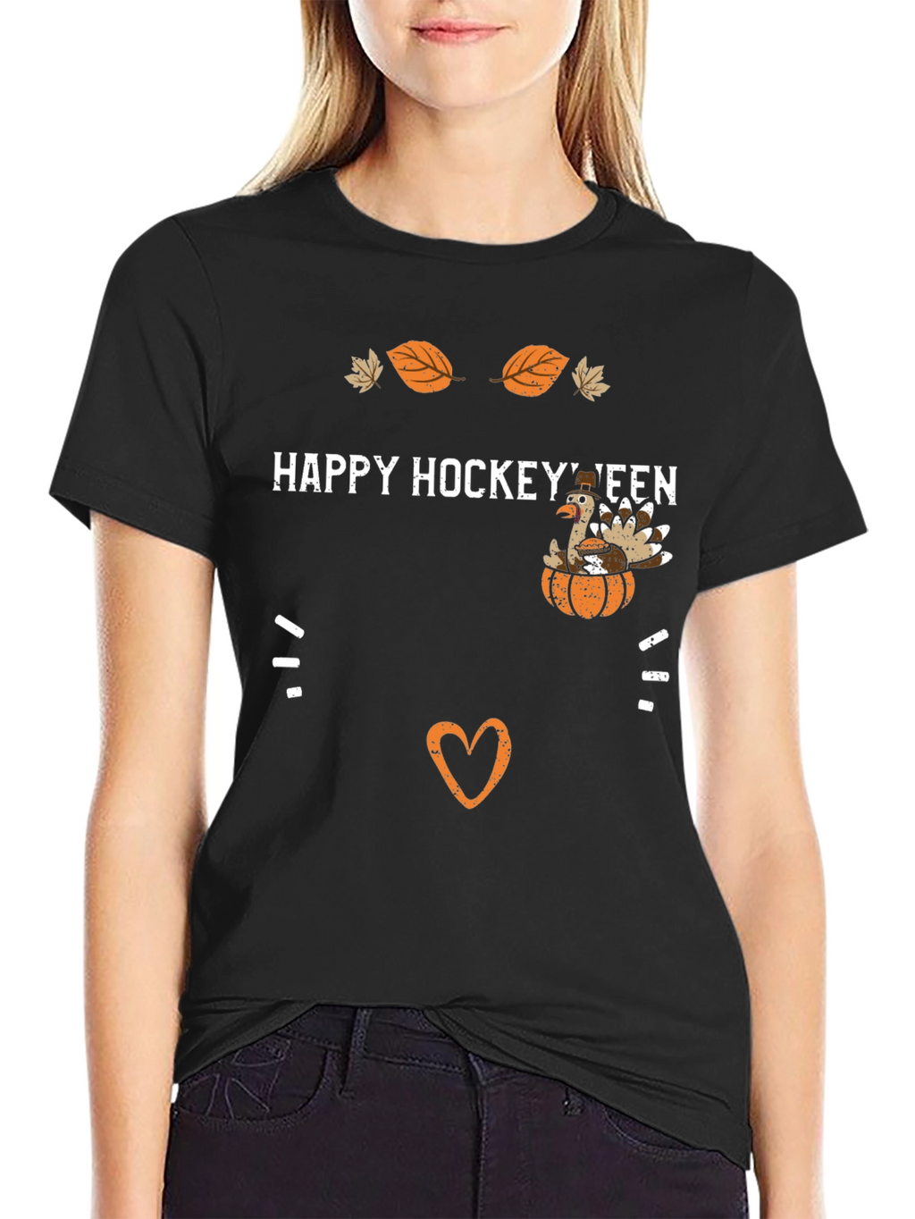 Happy HockeyWeen Thanksgiving T-Shirt