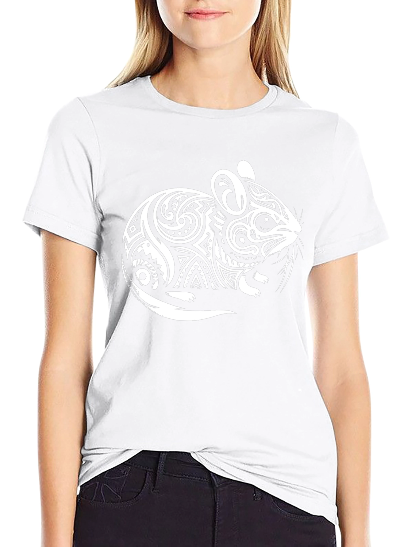 Tribal Mouse Graphic Tee