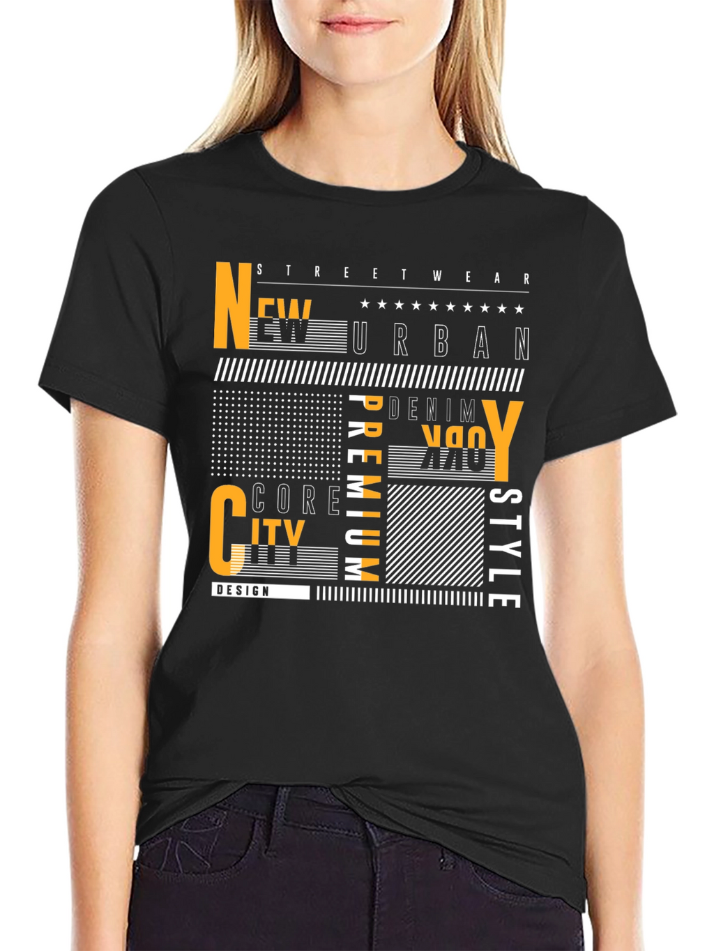 Urban Style Graphic Print Mens T-Shirt
