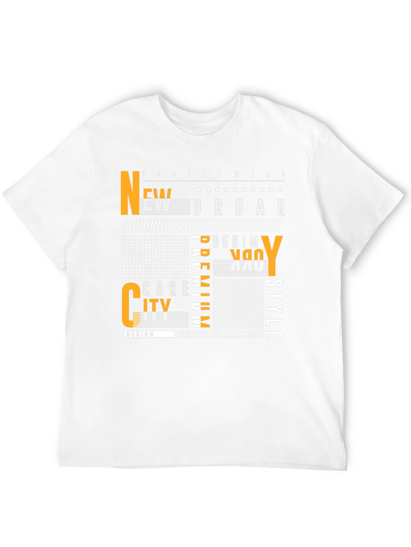 Urban Style Graphic Print Mens T-Shirt