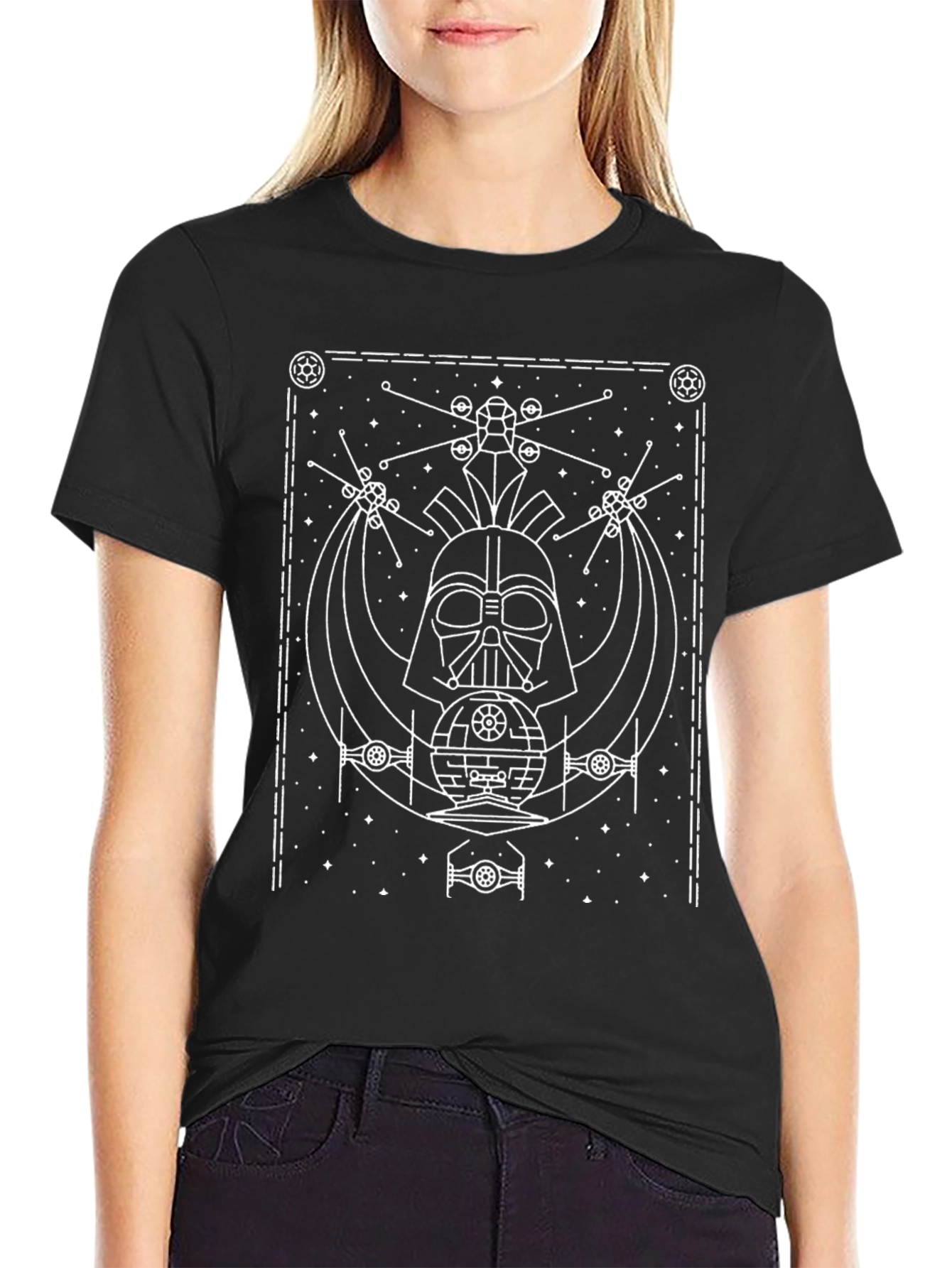 Star Wars Darth Vader Graphic Tee - Black