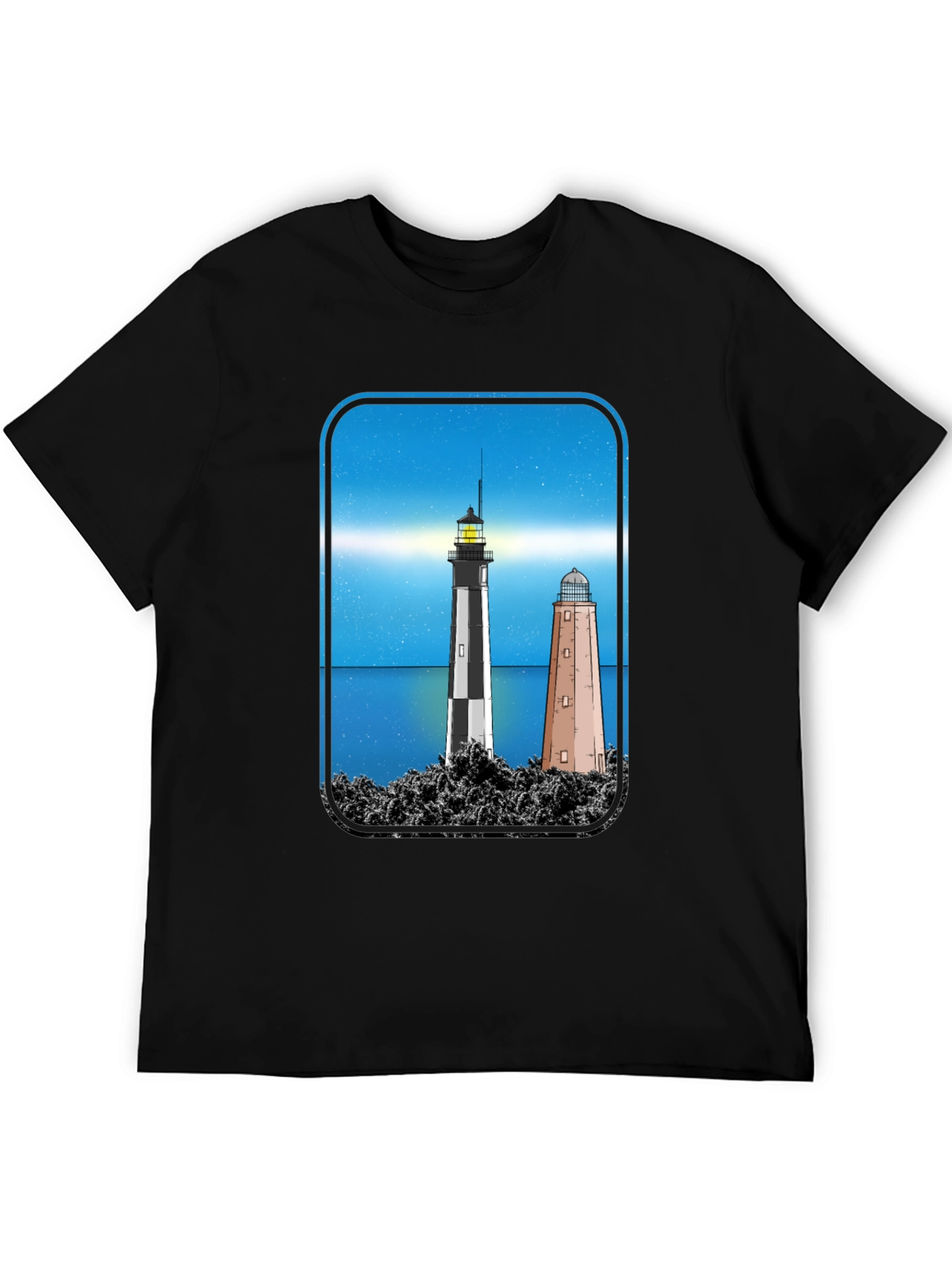 Lighthouse Graphic Print T-Shirt