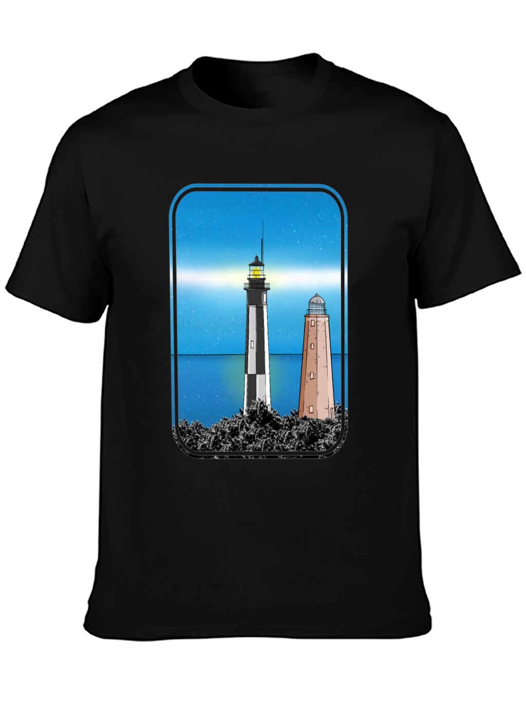Lighthouse Graphic Print T-Shirt