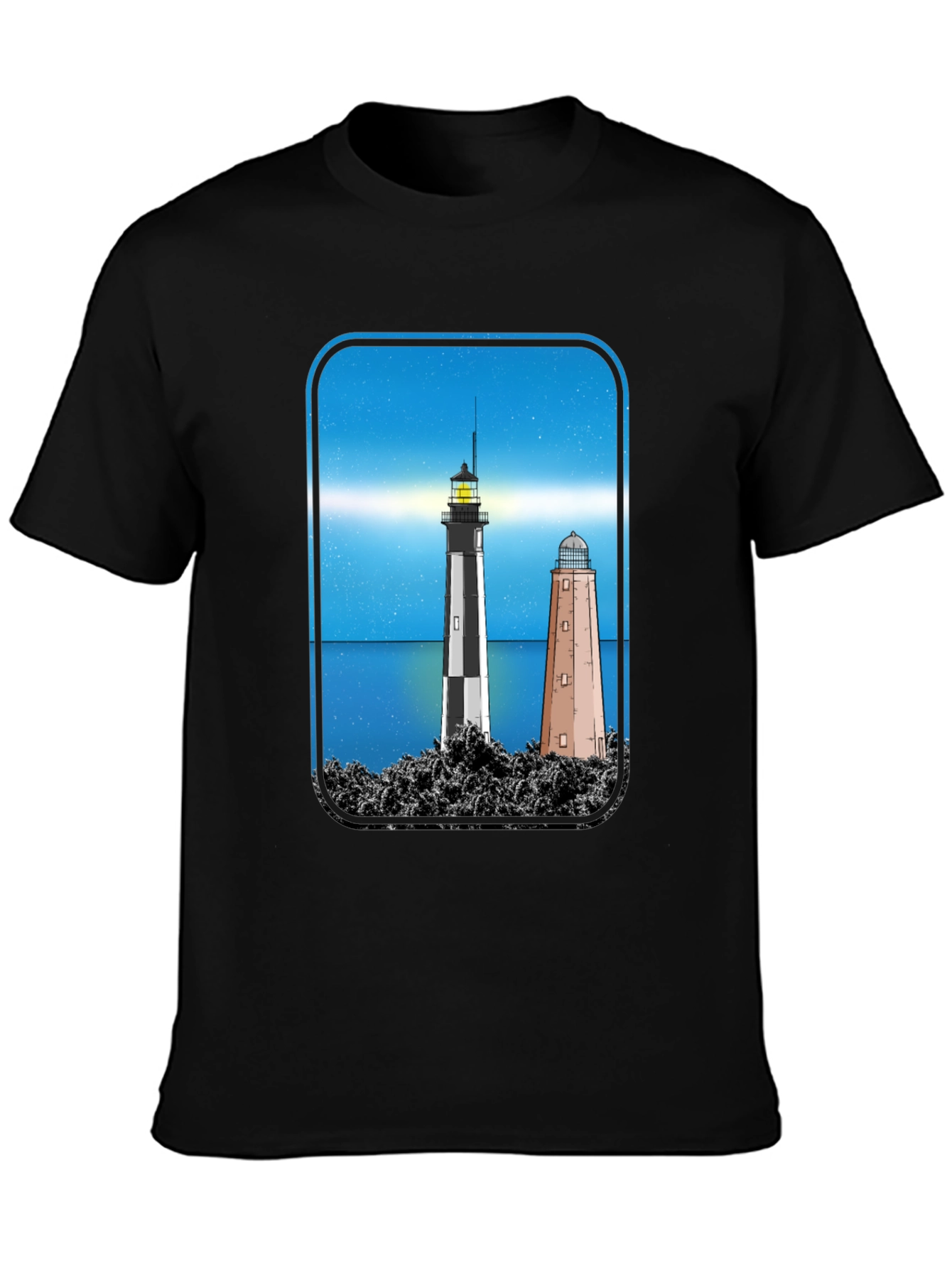 Lighthouse Graphic Print T-Shirt