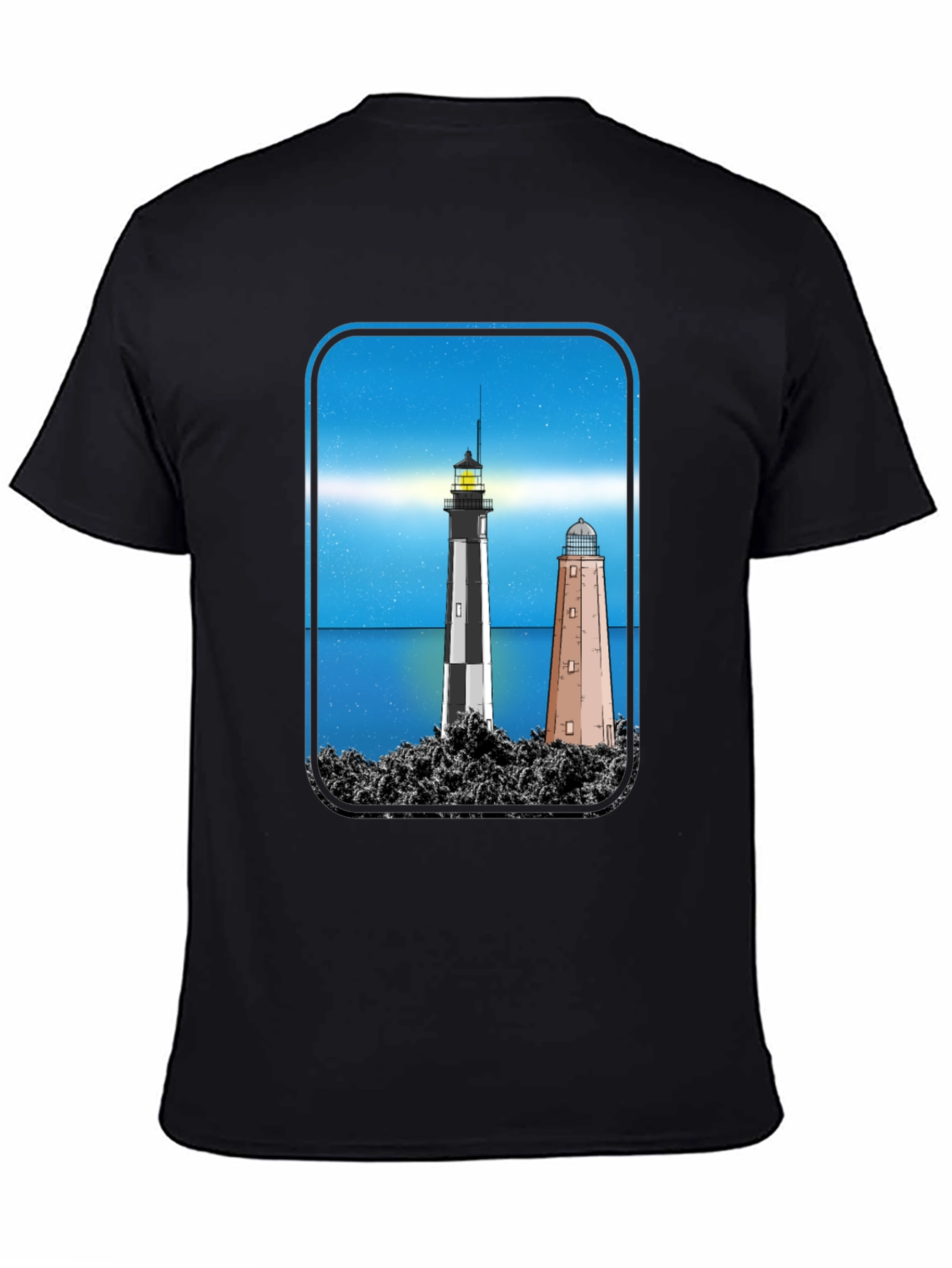 Lighthouse Graphic Print T-Shirt