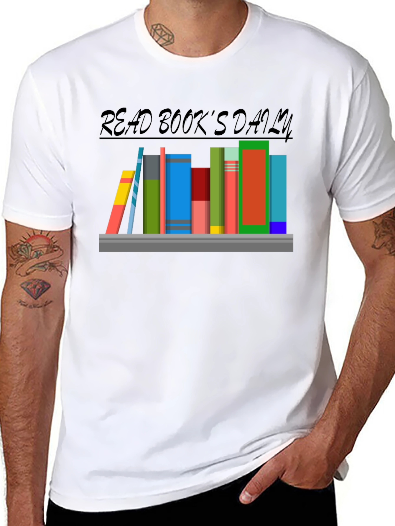 Read Books Daily Graphic T-Shirt