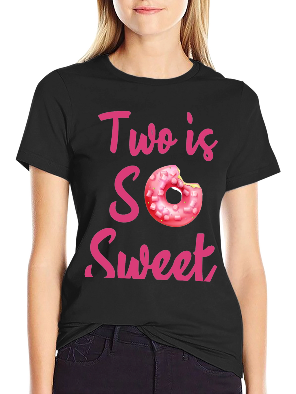 Two is So Sweet Donut Birthday T-Shirt