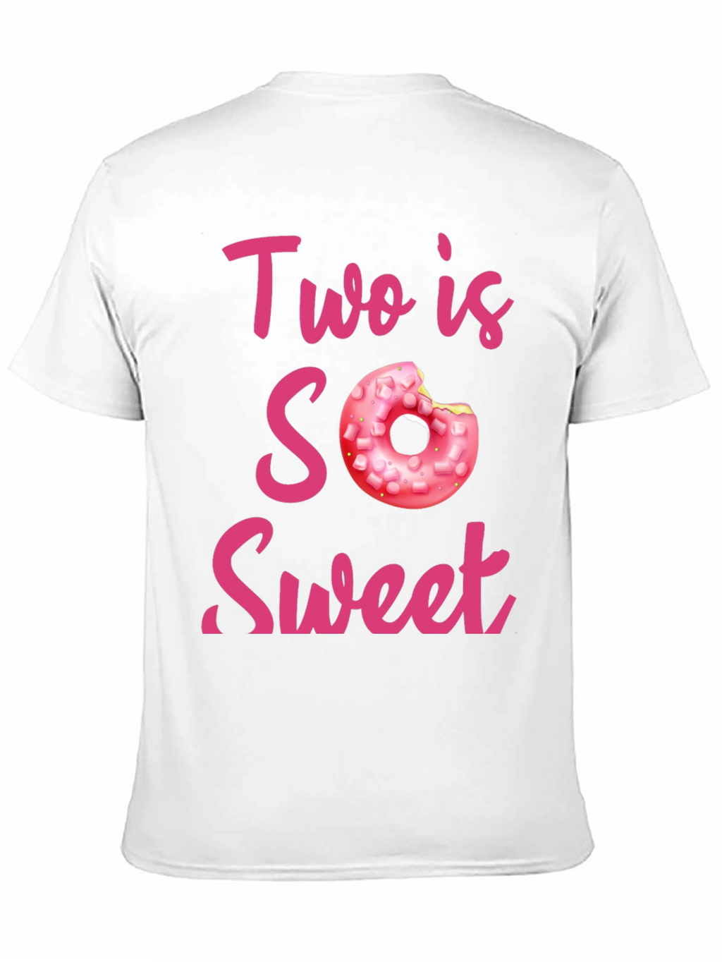 Two is So Sweet Donut Birthday T-Shirt