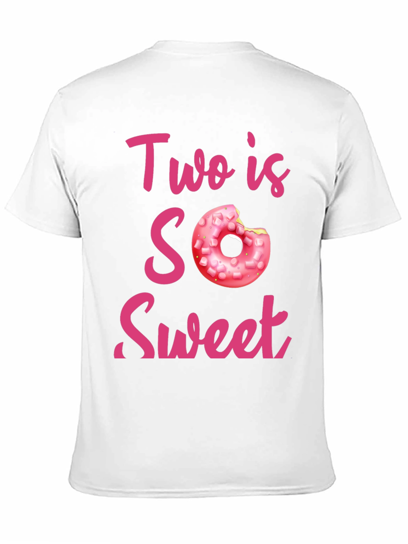 Two is So Sweet Donut Birthday T-Shirt