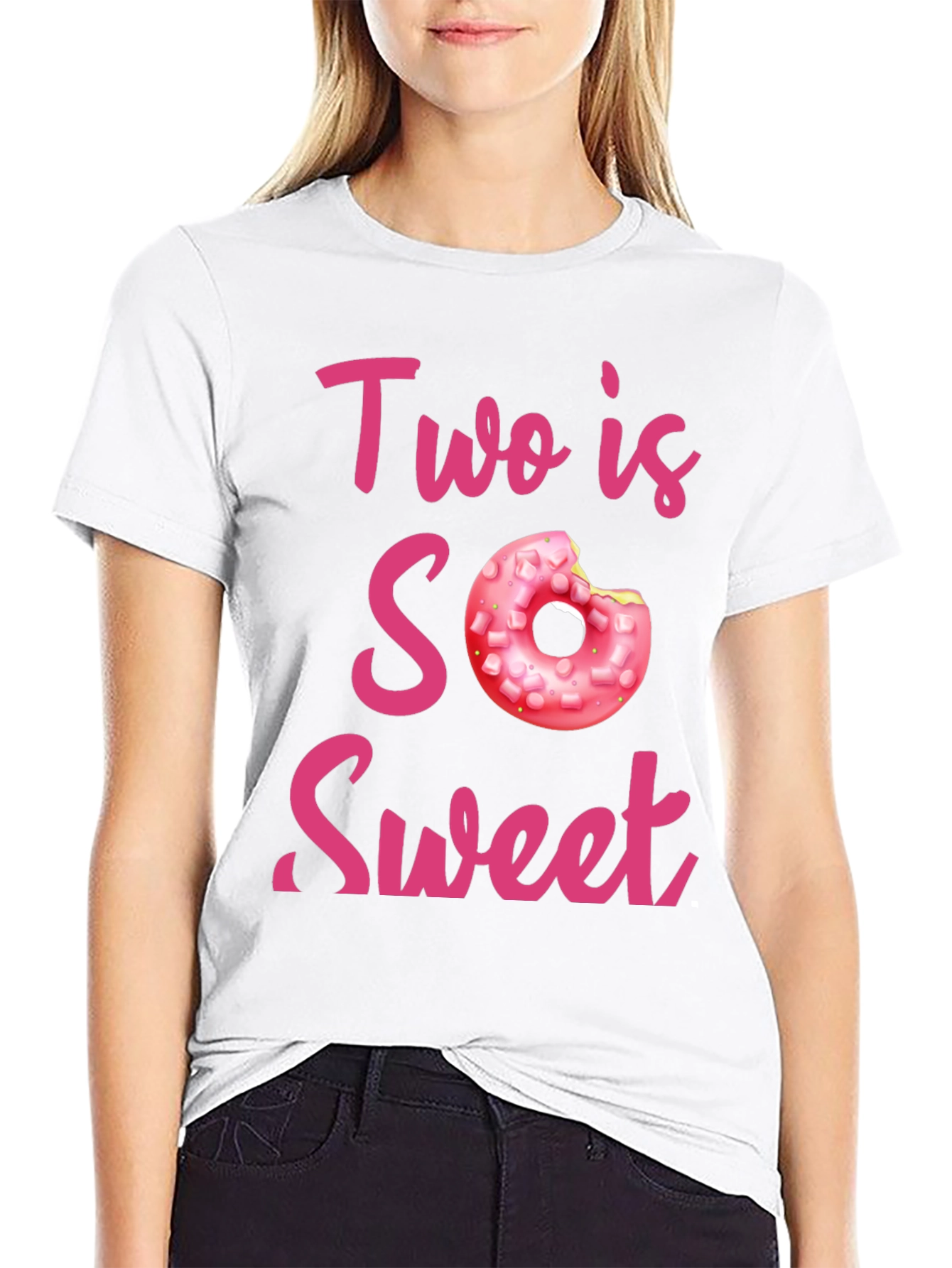 Two is So Sweet Donut Birthday T-Shirt