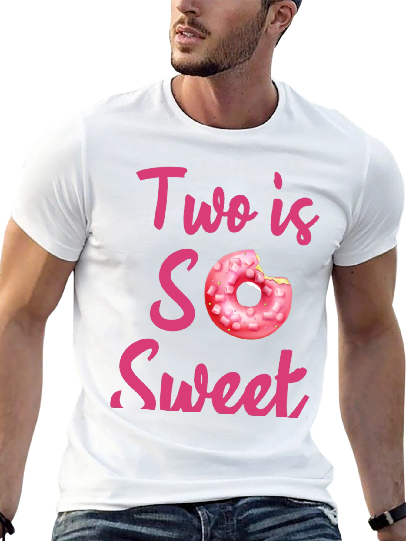 Two is So Sweet Donut Birthday T-Shirt