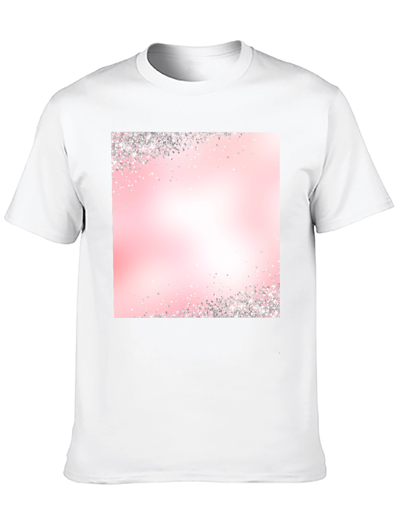 Pink Gradient Sparkle T-Shirt