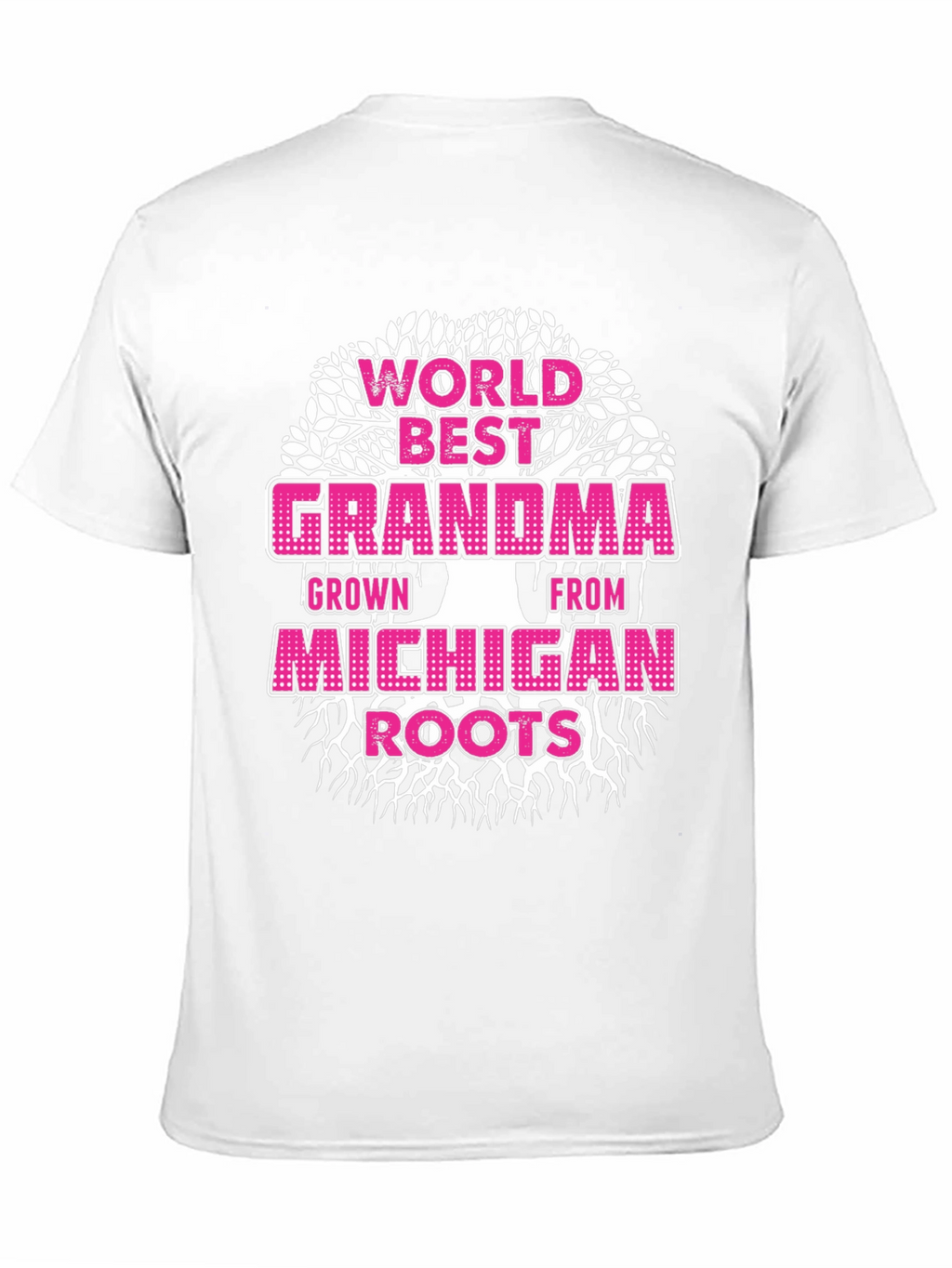 Worlds Best Michigan Grandma T-Shirt