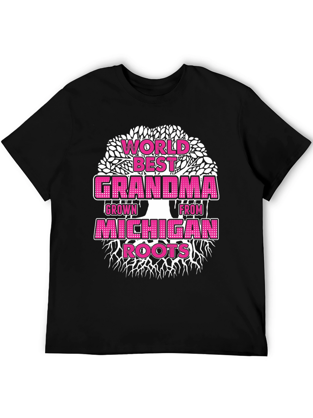 Worlds Best Michigan Grandma T-Shirt
