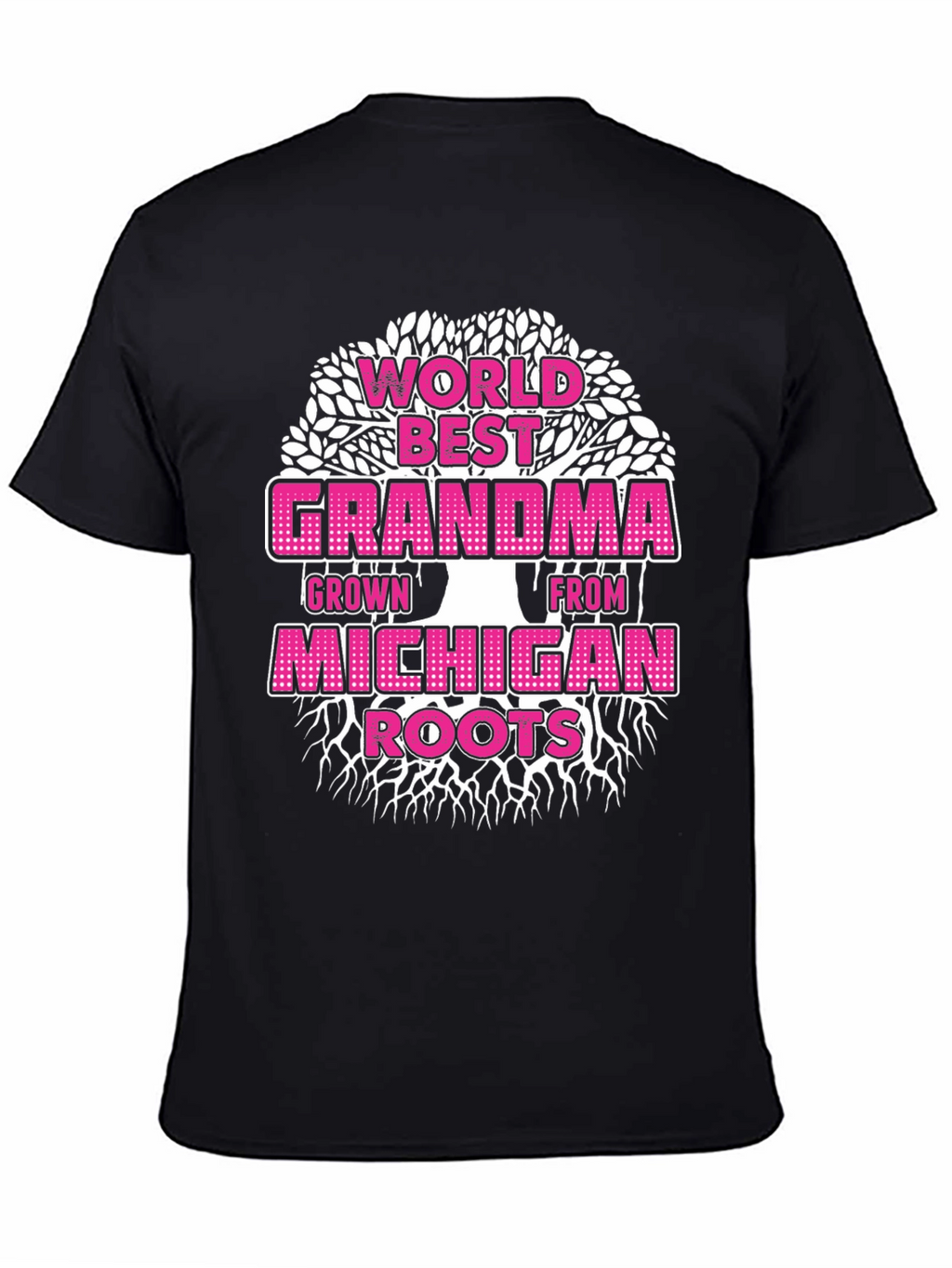 Worlds Best Michigan Grandma T-Shirt