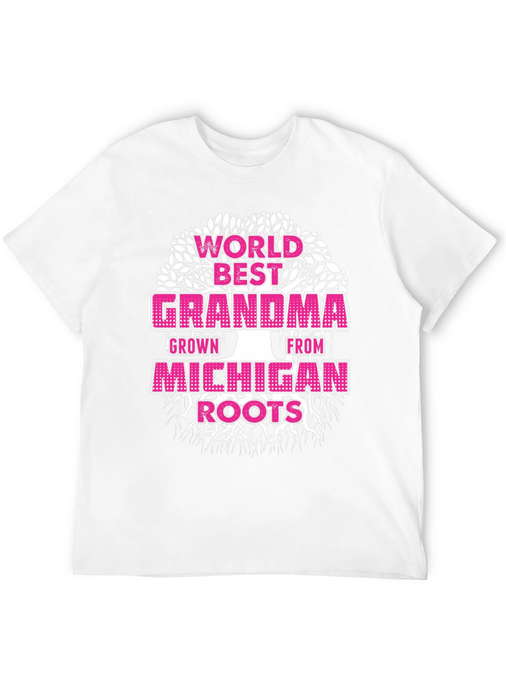 Worlds Best Michigan Grandma T-Shirt