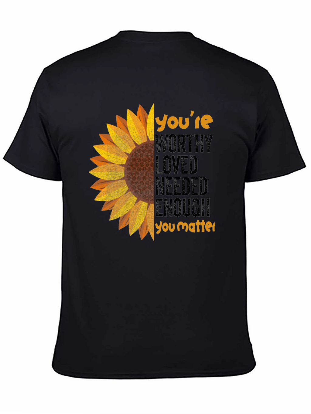 Sunflower Positive Affirmation Graphic Tee