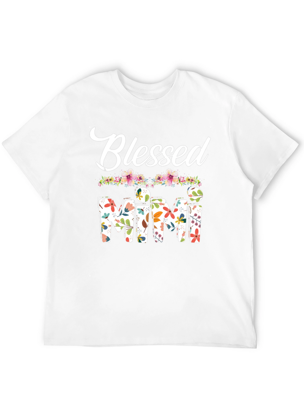 Blessed Mimi Floral Graphic T-Shirt