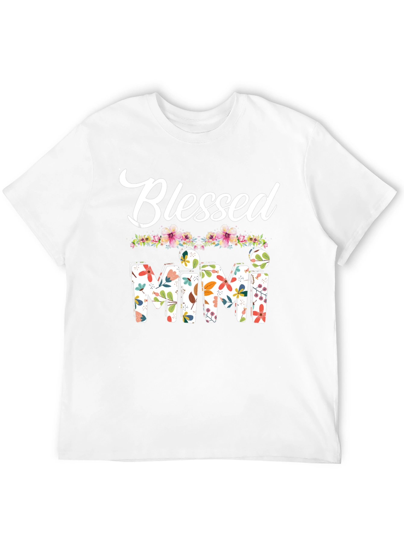 Blessed Mimi Floral Graphic T-Shirt