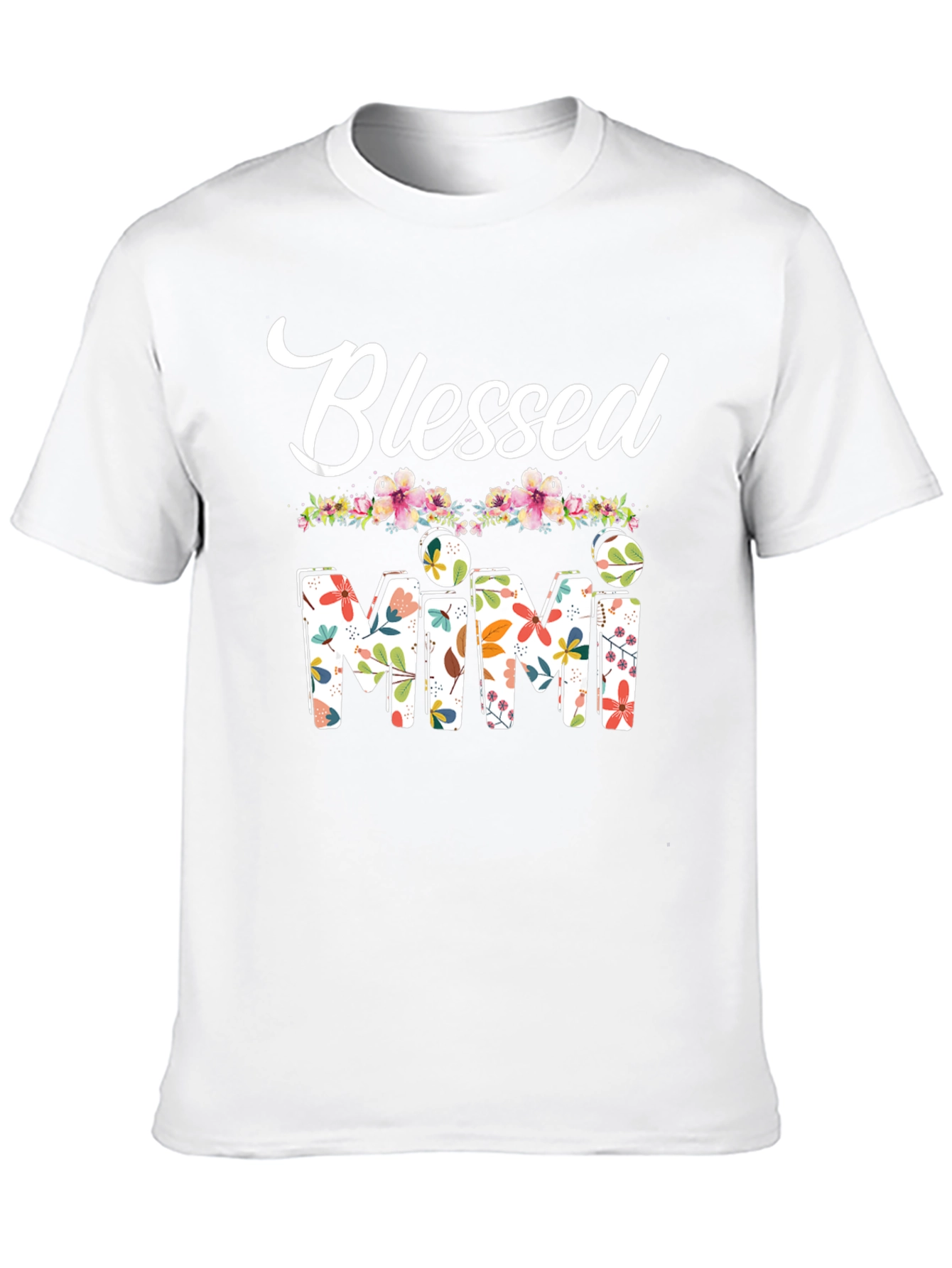 Blessed Mimi Floral Graphic T-Shirt