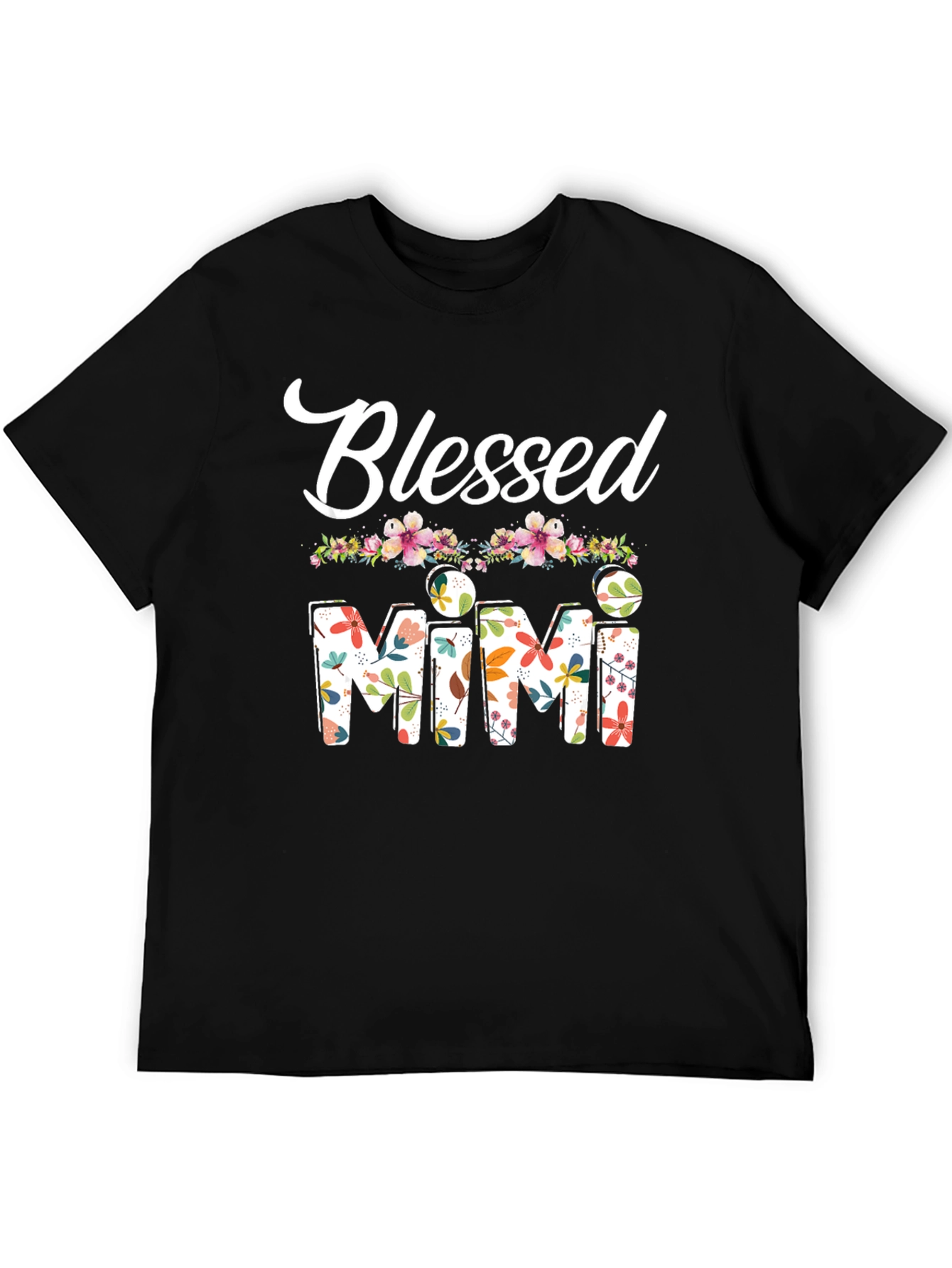 Blessed Mimi Floral Graphic T-Shirt