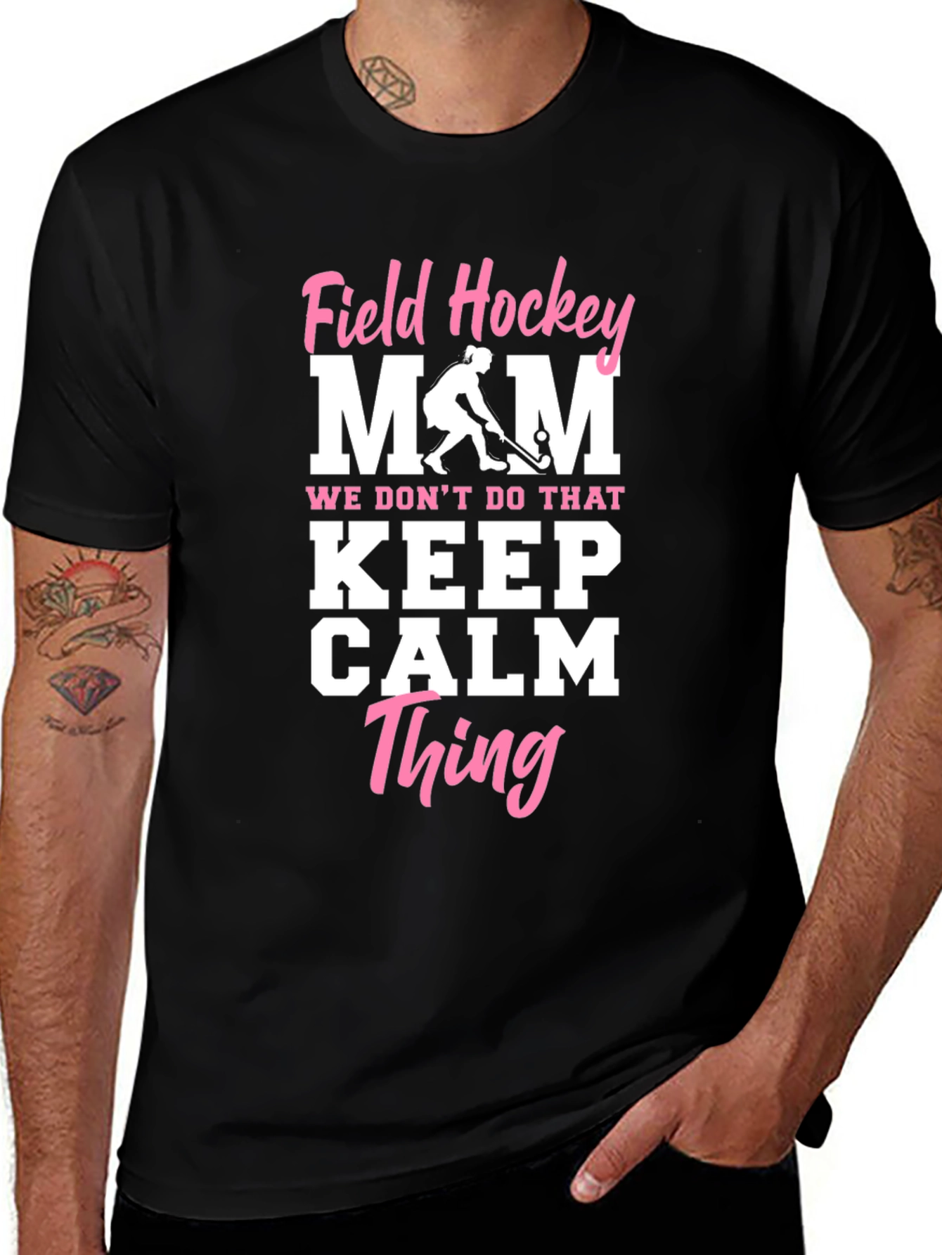 Field Hockey Mom T-Shirt - Keep Calm