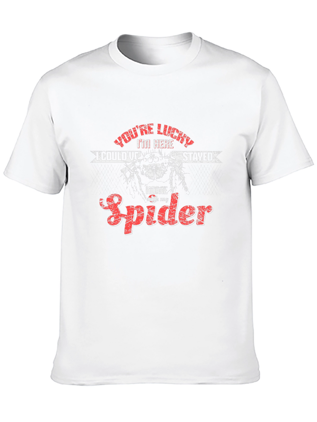 Lucky Spider Graphic T-Shirt - Soft Cotton Tee