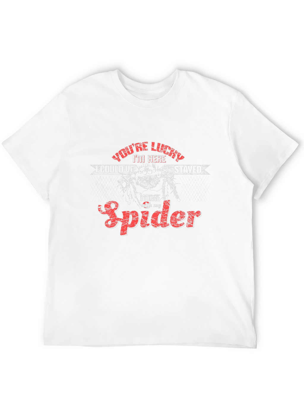 Lucky Spider Graphic T-Shirt - Soft Cotton Tee