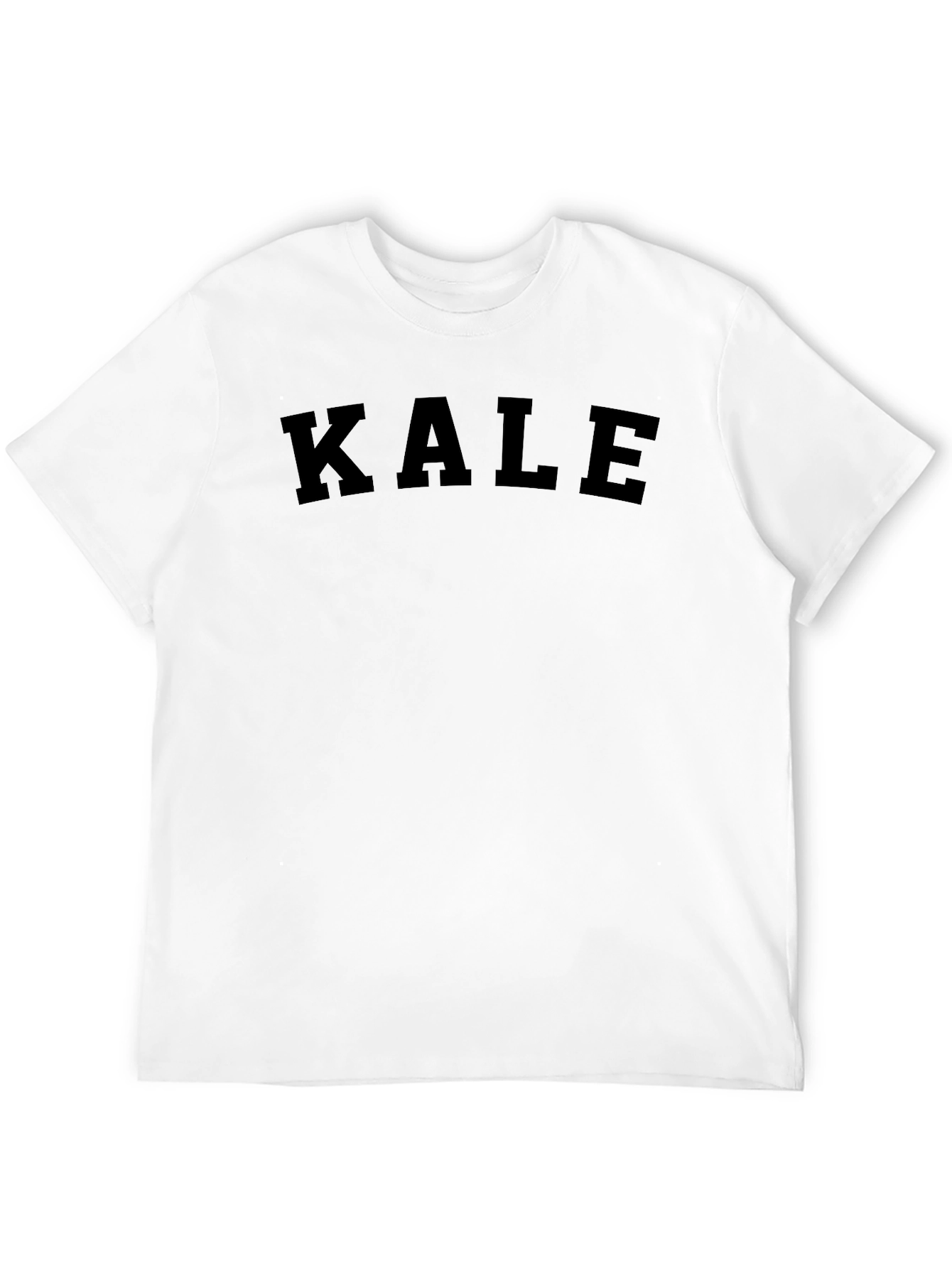 Mens Black KALE Graphic Tee